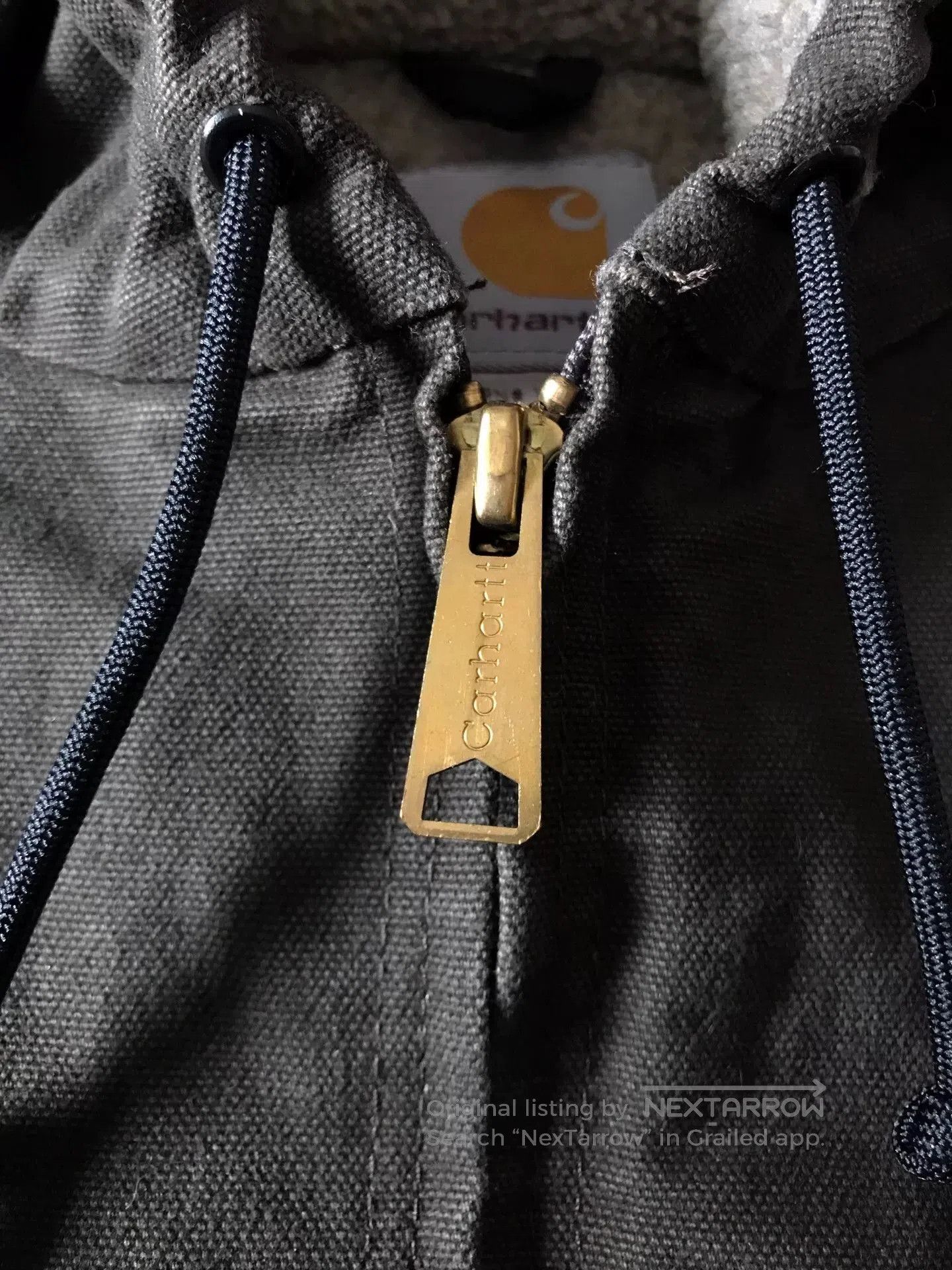 Carhartt Carhartt J141 Hooded Canvas Work Jacket. Size US XL / EU 56 / 4 - 6 Thumbnail