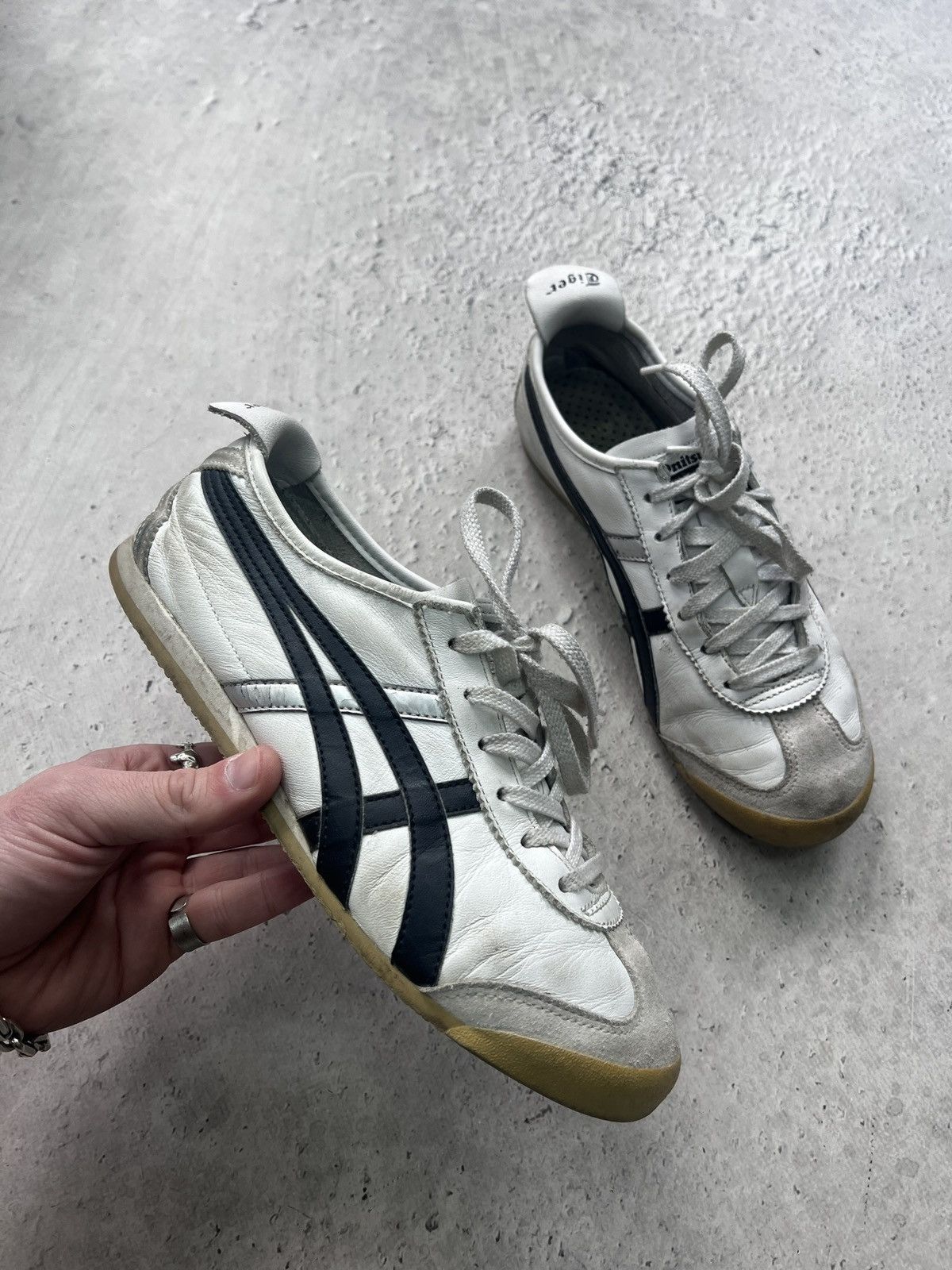 Asics × Japanese Brand VINTAGE ASICS TIGER KILL BILL yellow/orange y2k shoes Size US 7.5 / EU 40-41 - 4 Thumbnail