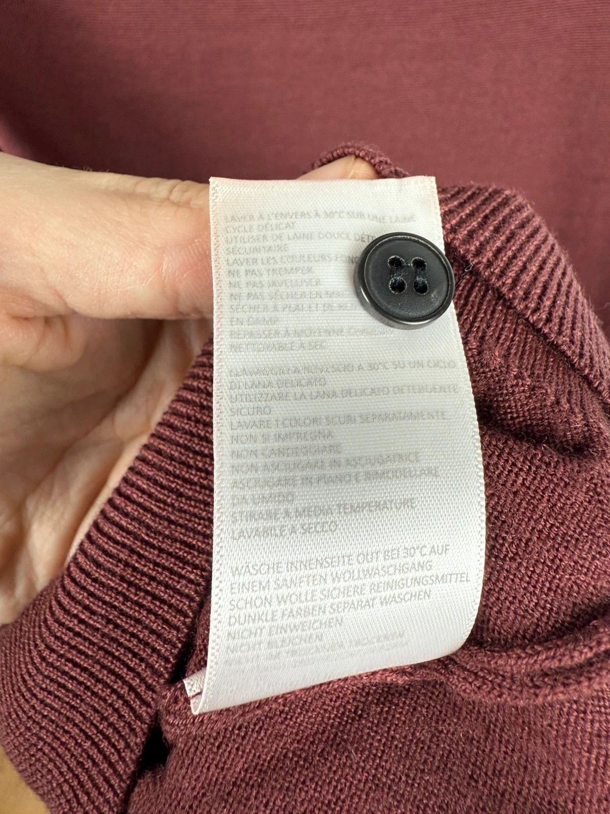 Sunspel Sunspel England 1860 Merino Wool Pullover Collared size S Size US S / EU 44-46 / 1 - 9 Thumbnail