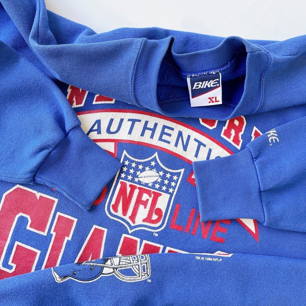 Vintage 90s New York Giants NFL sweatshirt/ XL Size US XL / EU 56 / 4 - 8 Thumbnail