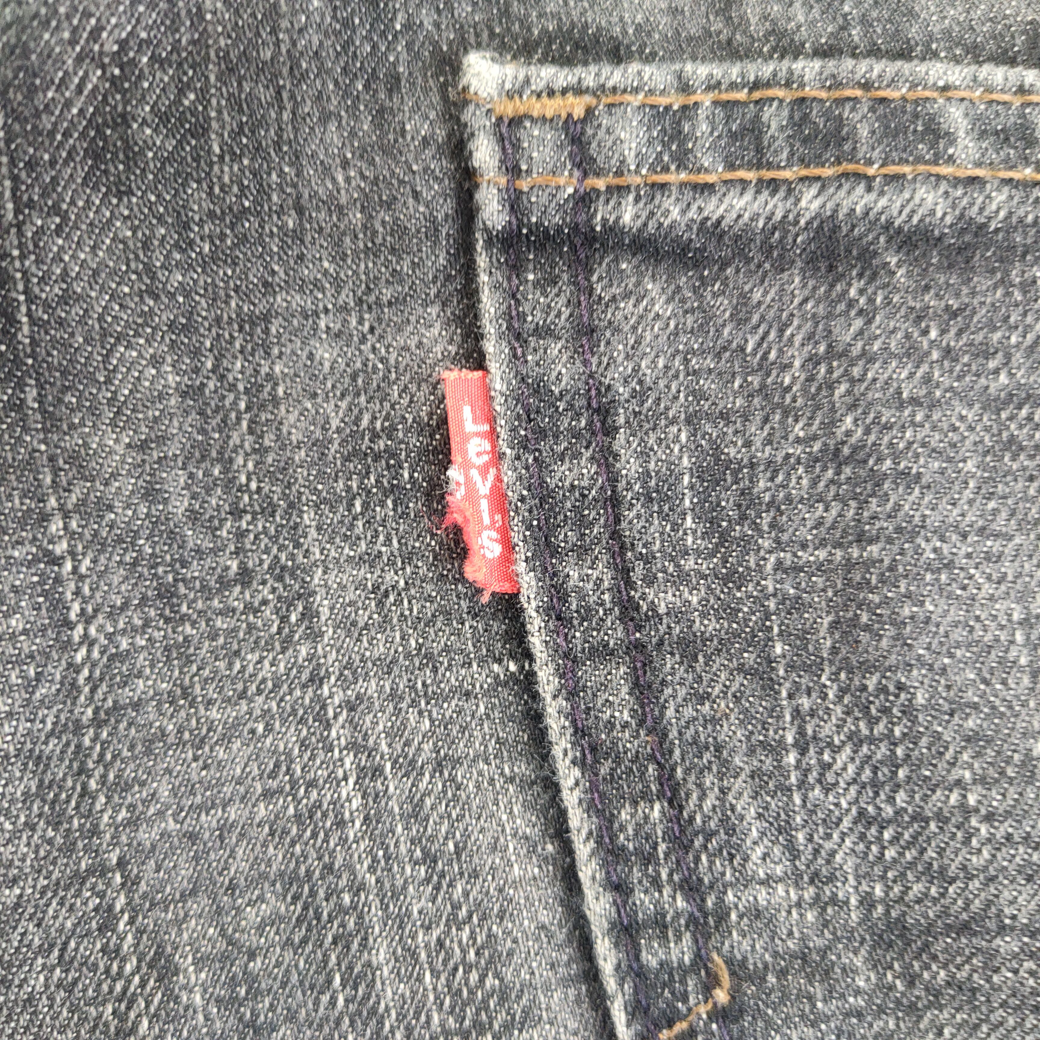 Levi's Vintage Clothing VINTAGE LEVI STRAUSS FADED BLACK JEAN DENIM PANTS Size US 37 - 13 Thumbnail