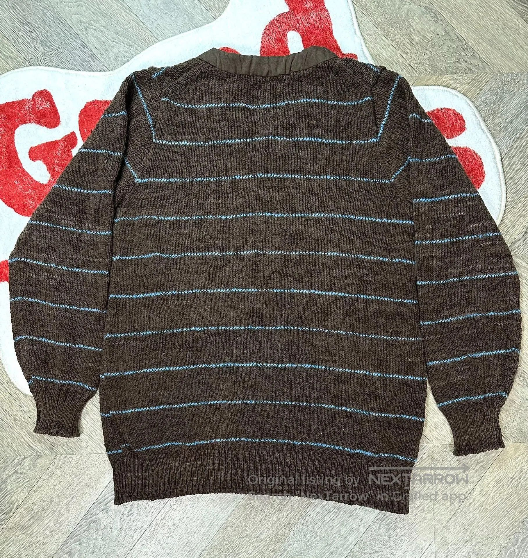 Visvim visvim selmer long cardigan with blue stripes. Size US M / EU 48-50 / 2 - 4 Thumbnail