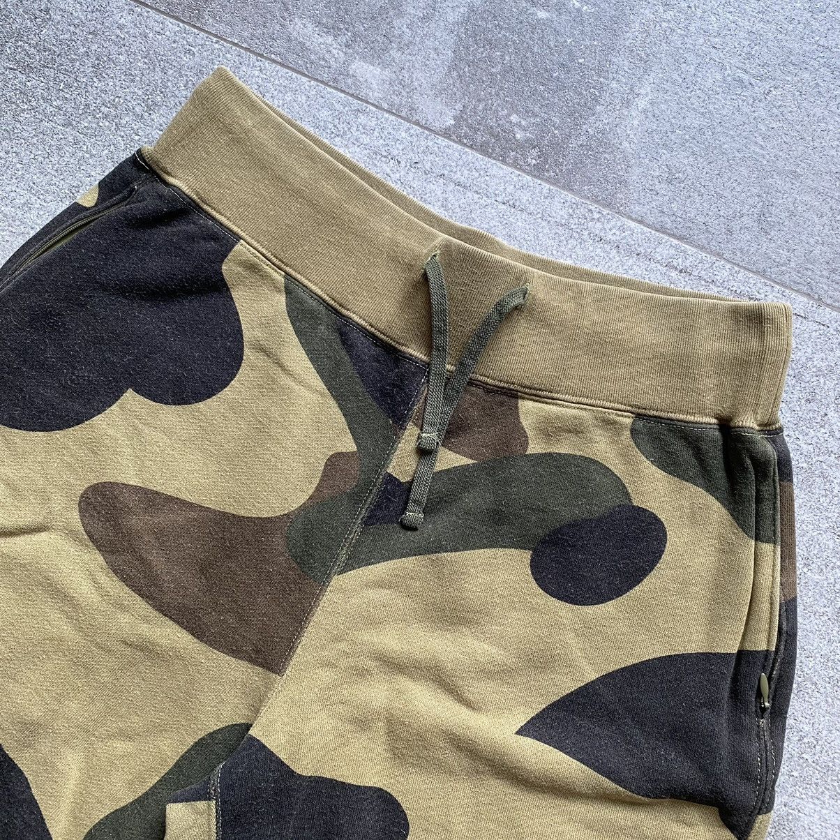 Bape Bape Giant 1st Green Camo Cargo Shorts Grailed