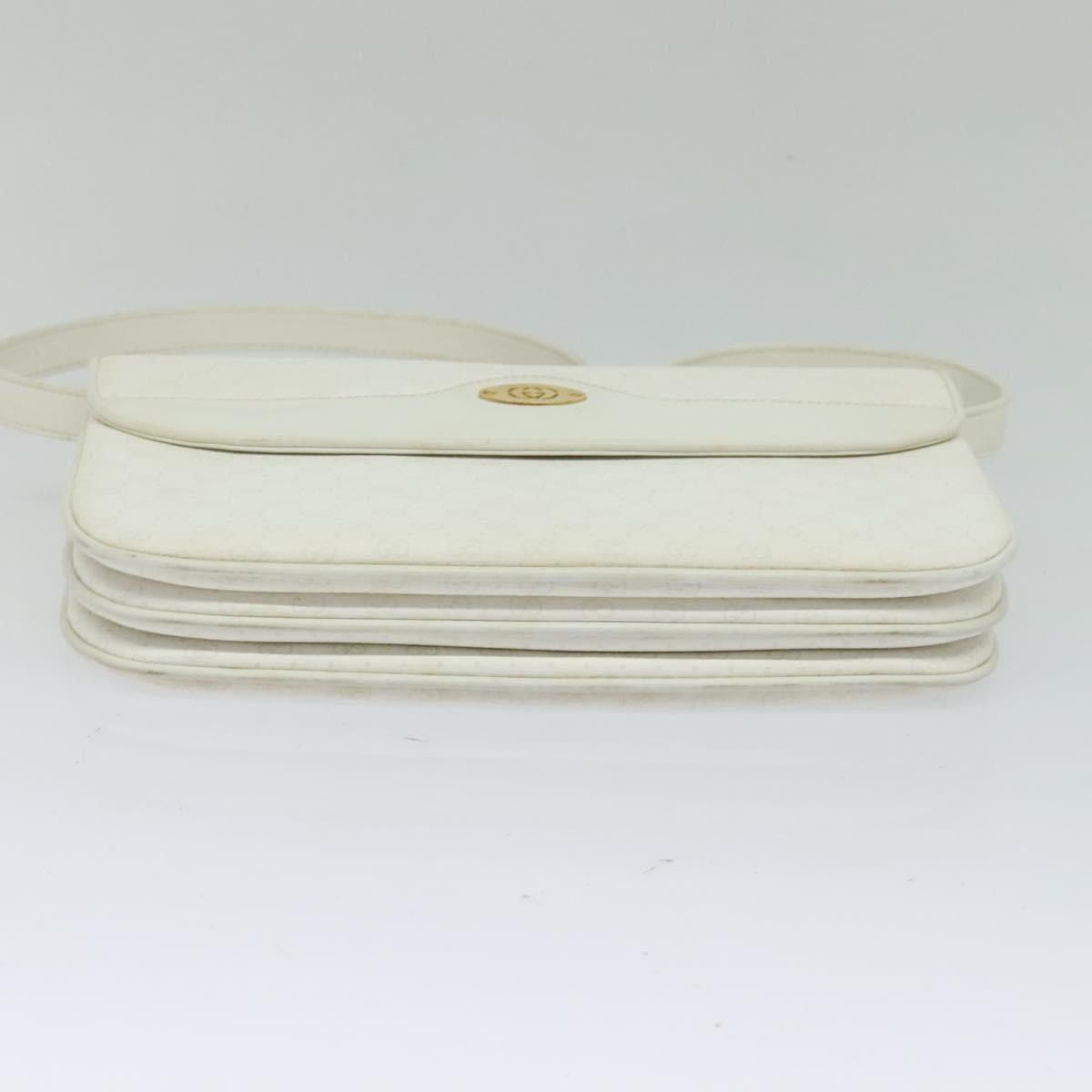 Gucci GUCCI Micro GG Supreme Shoulder Bag Pvc White Gold 004 106 Size ONE SIZE - 8 Thumbnail