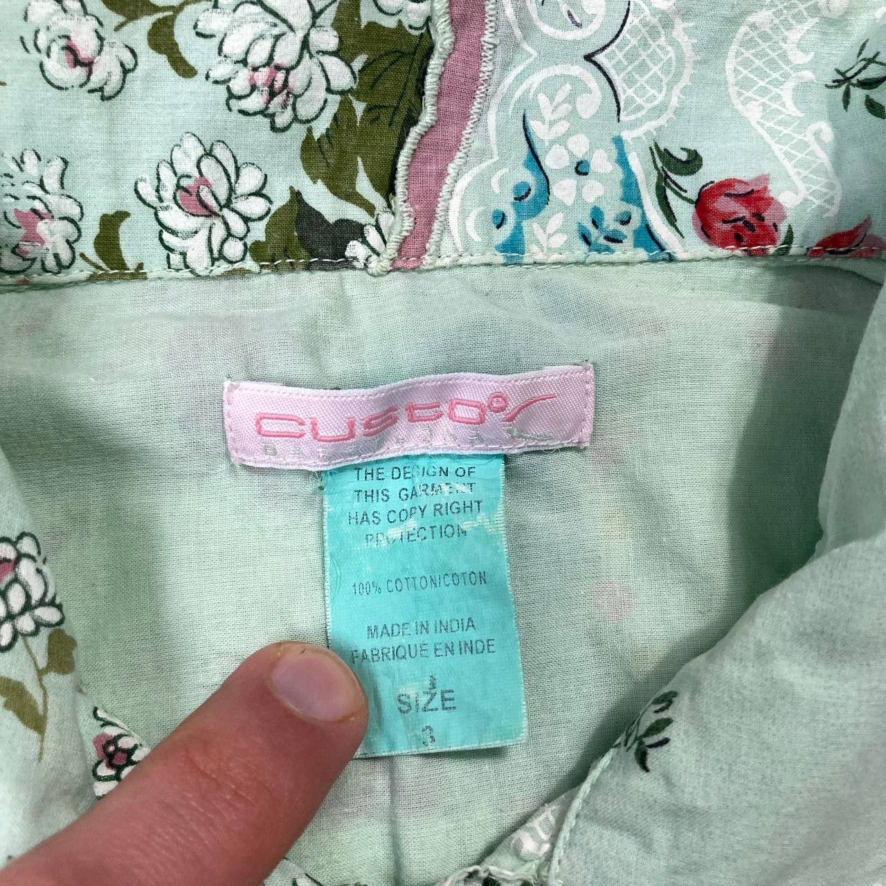 Custo Barcelona Vintage Custo Barcelona Floral Flowers Shirt Size US L / EU 52-54 / 3 - 3 Thumbnail