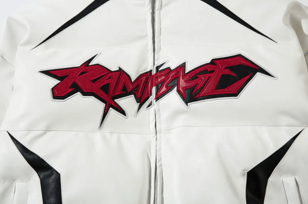 Japanese Brand × Vintage "GJ Force-White-L" Leather Jacket Size US L / EU 52-54 / 3 - 2 Thumbnail