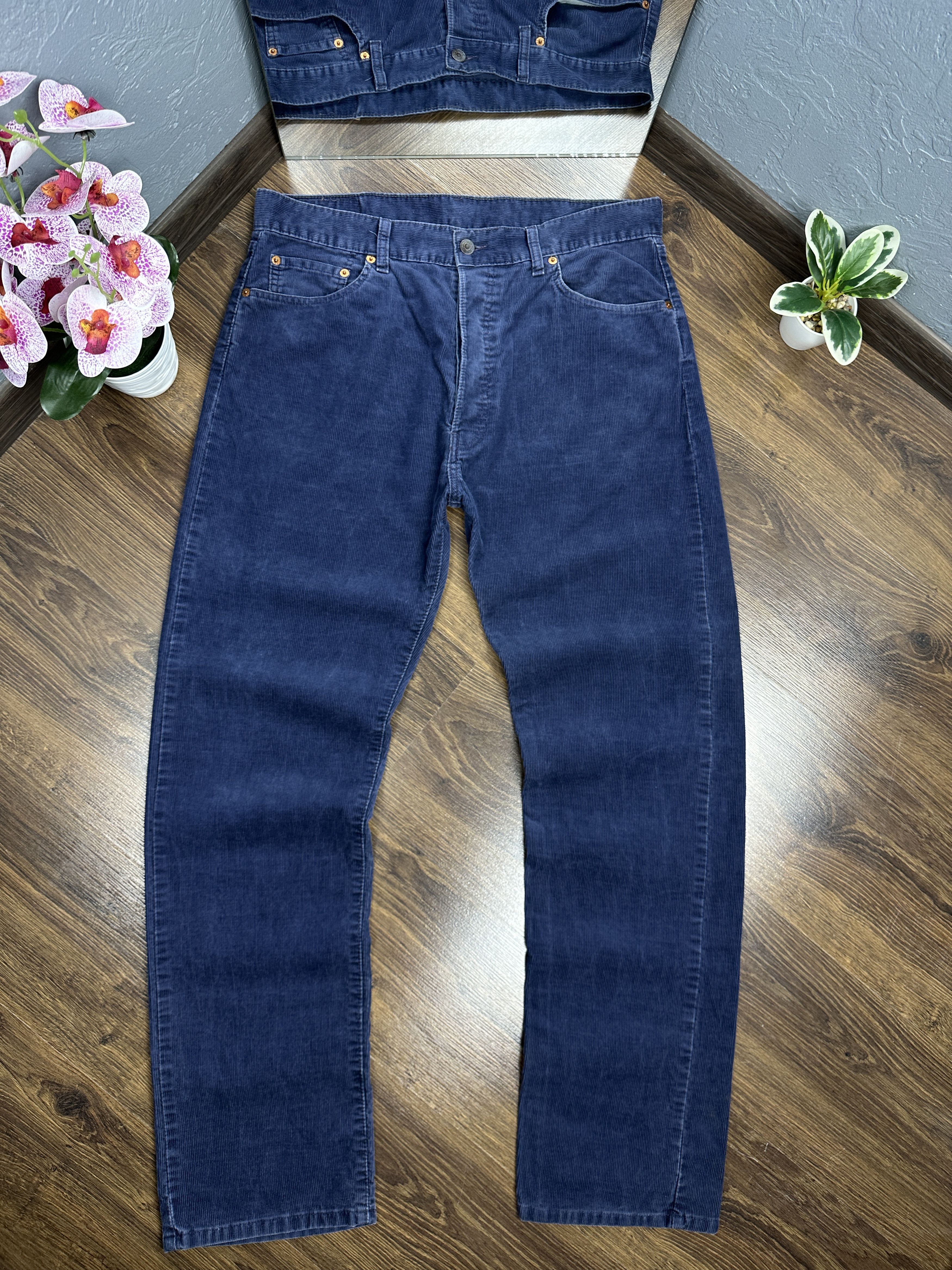 Levi's × Levi's Vintage Clothing Levi's 551 Vintage Mens Corduroy Denim Pants Size US 36 / EU 52 - 3 Thumbnail