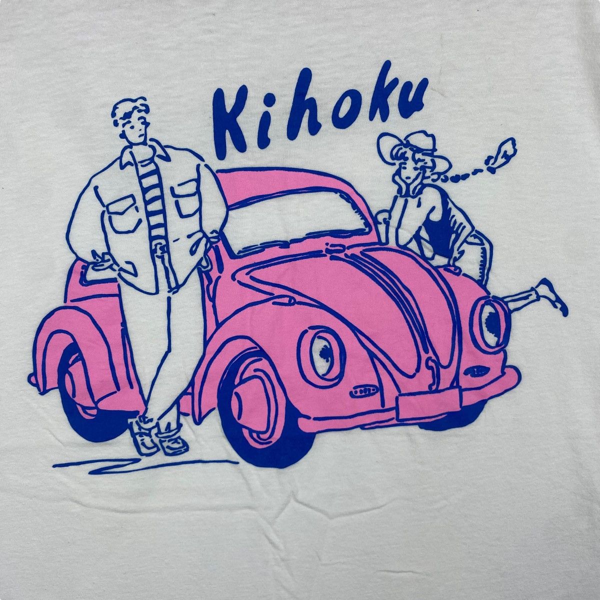 Anime Vintage 80's KIHOKU Japanese Anime Graphic Tee Shirt Small Size US S / EU 44-46 / 1 - 2 Thumbnail