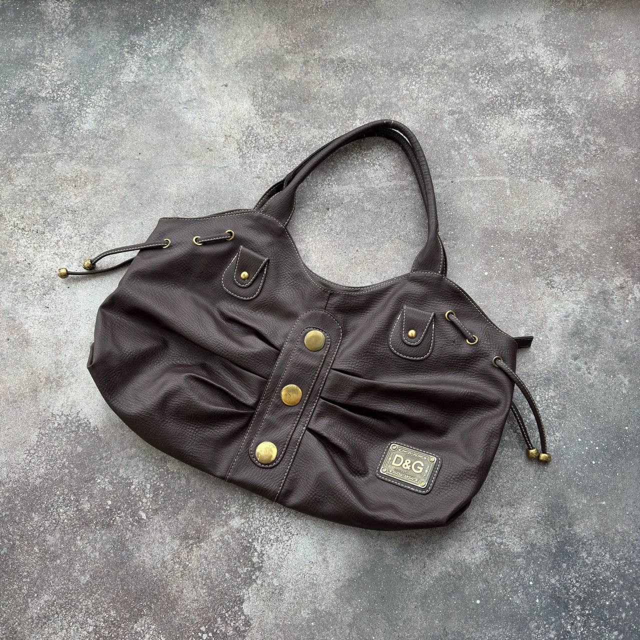Dolce & Gabbana × Vintage D&G Dolce & Gabbana Vintage Faux Leather Shoulder Bag Size ONE SIZE - 4 Thumbnail