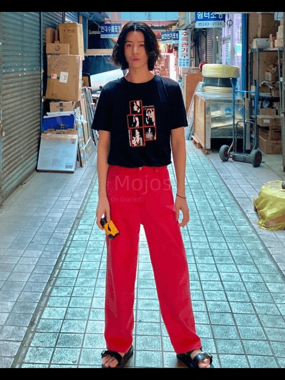 Saint Laurent Paris Saint Laurent Paris Photograph Tee-2508 Size US L / EU 52-54 / 3 - 7 Thumbnail