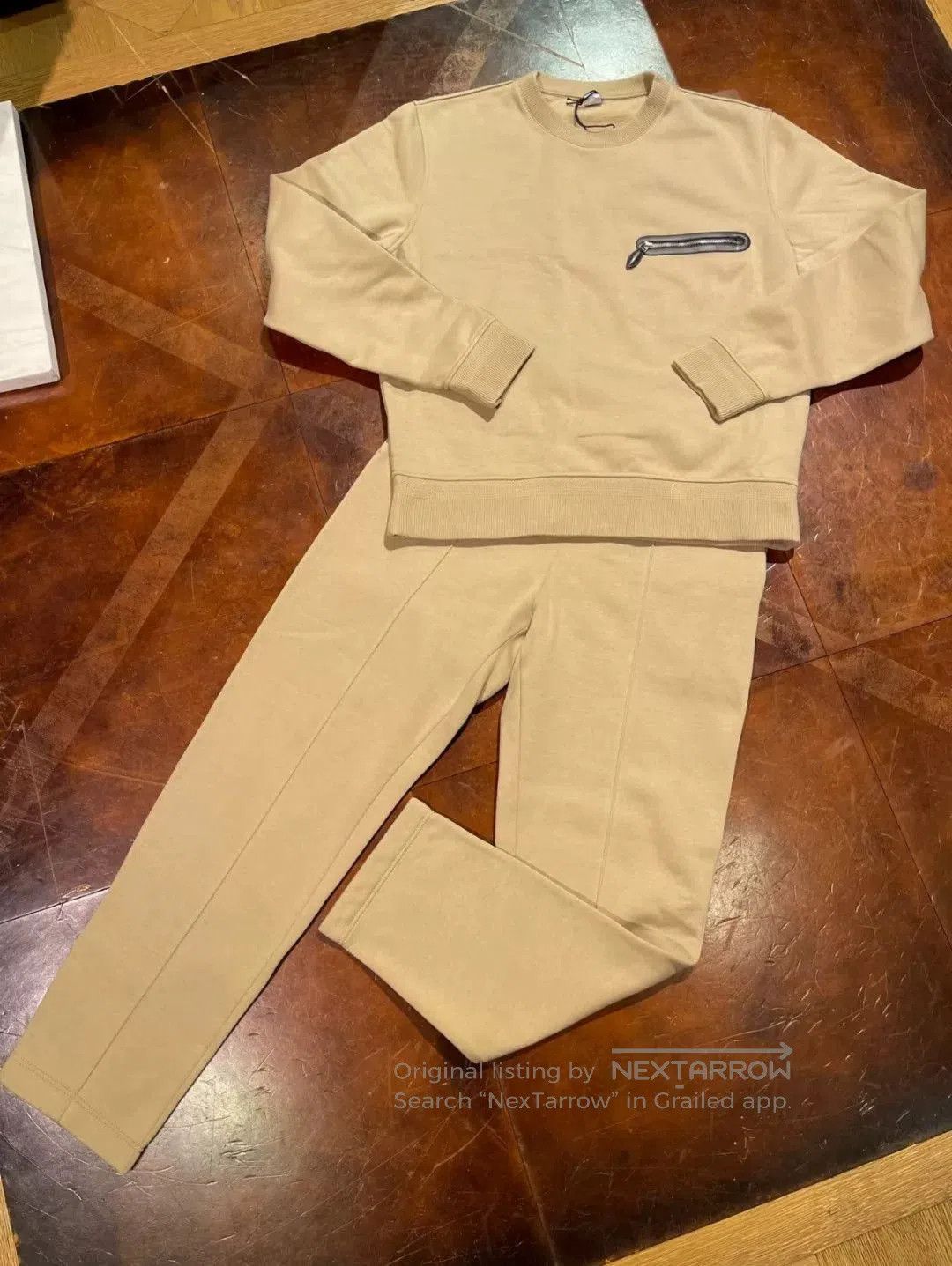 Berluti Berluti Sports Tracksuit in Khaki. Size US M / EU 48-50 / 2 - 5 Thumbnail