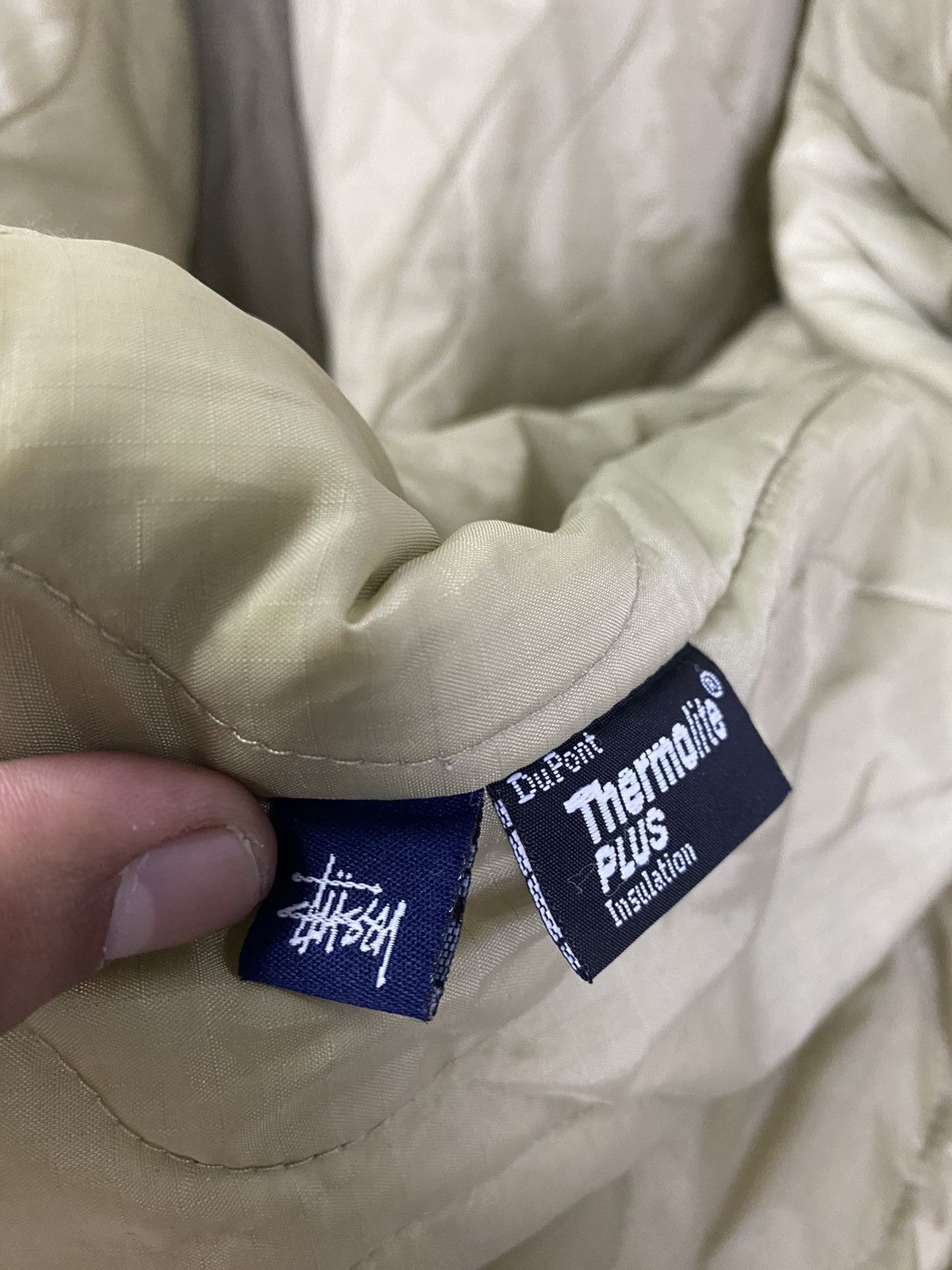Stussy × Vintage Vintage Stussy fleece collar winter Jacket Size US XL / EU 56 / 4 - 10 Thumbnail