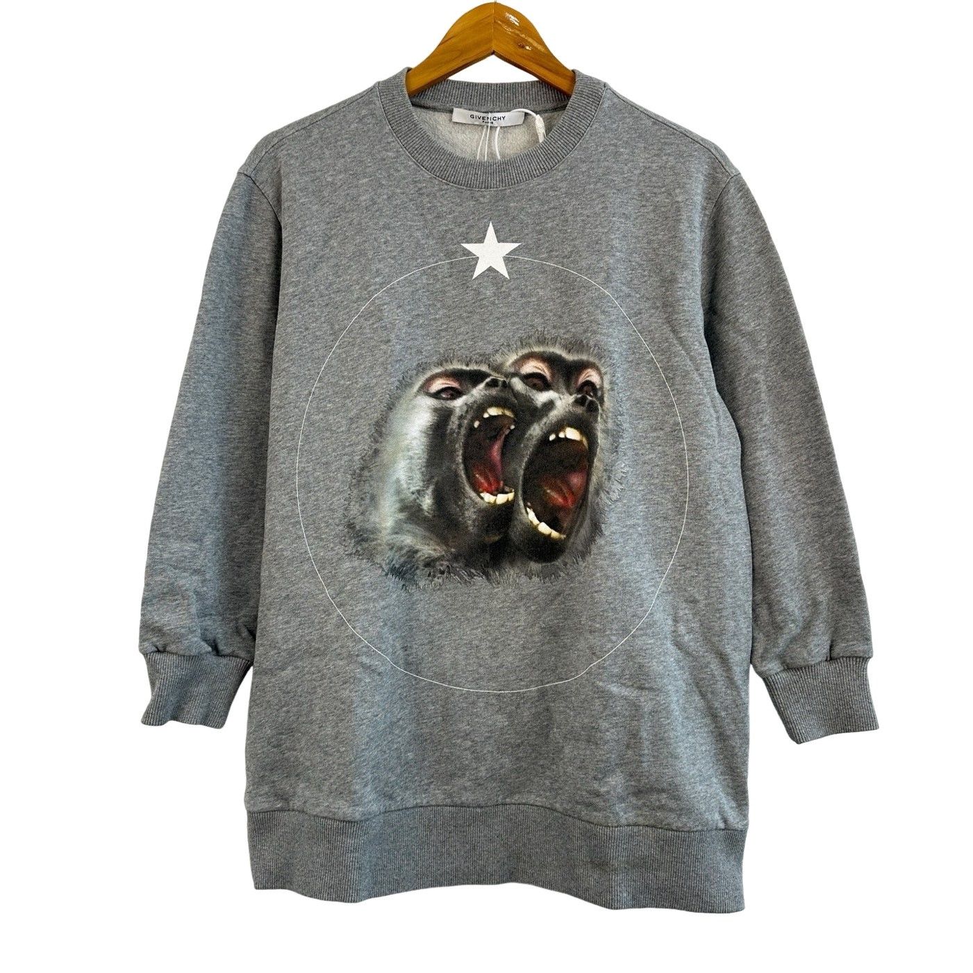Givenchy Givenchy Baboon Graphic Sweatshirt US M Size US M / EU 48-50 / 2 - 1 Thumbnail