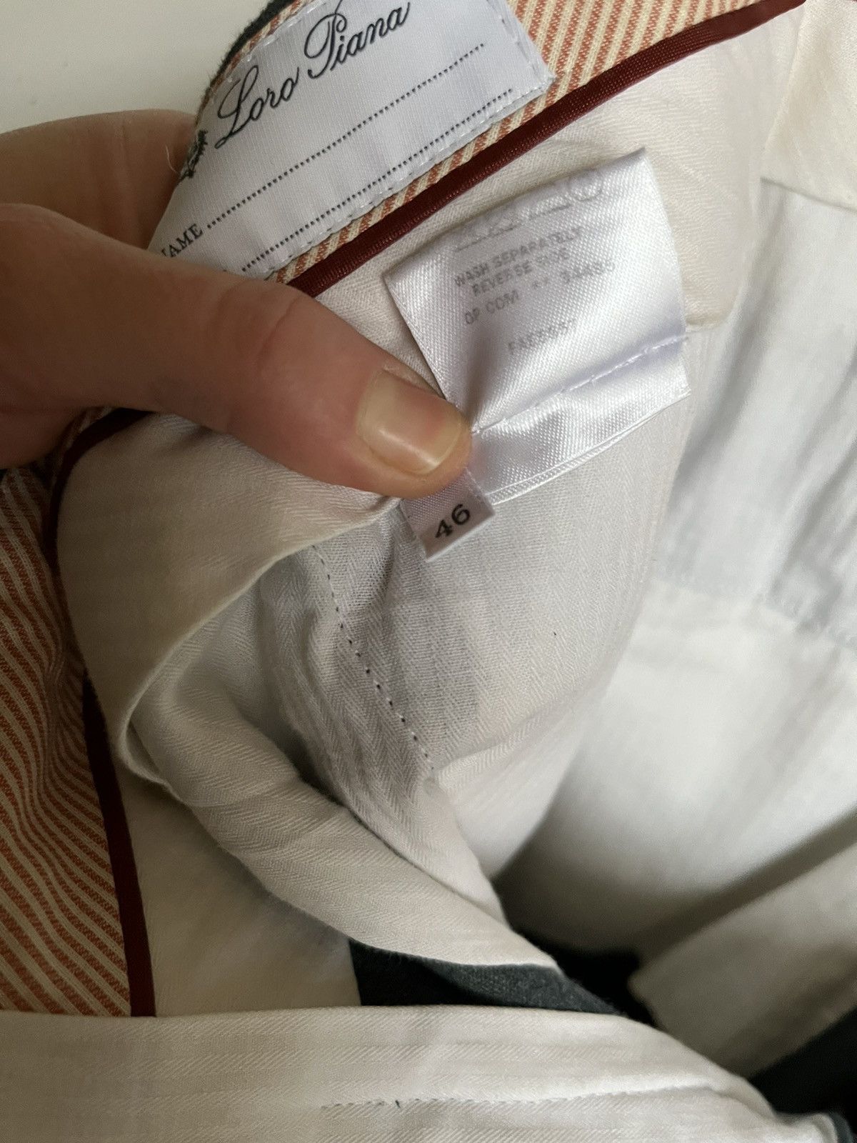 Loro Piana Straight Leg Classic Trousers Size US 31 - 8 Thumbnail