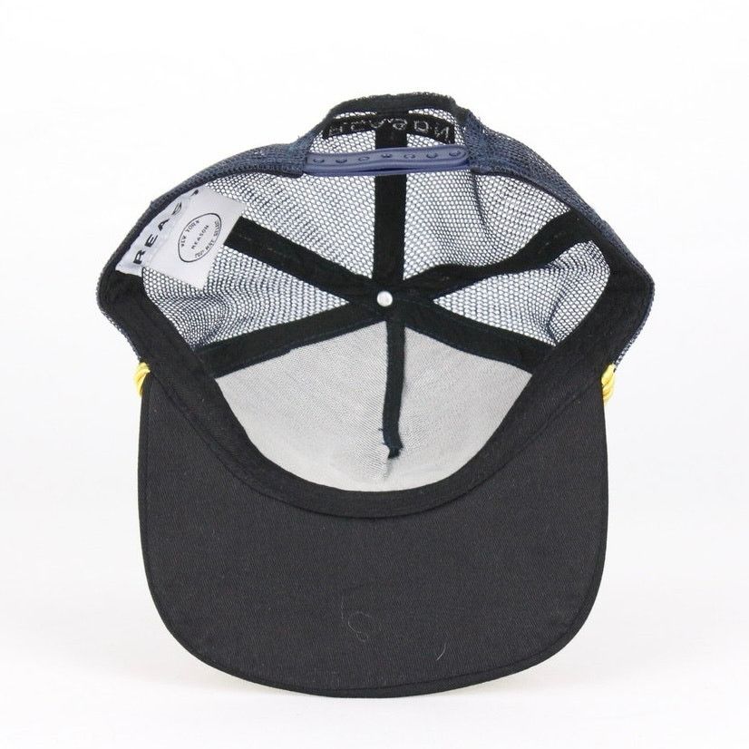 Reason Reason Kill ’Em All Trucker Hat Snapback – Navy Size ONE SIZE - 4 Thumbnail