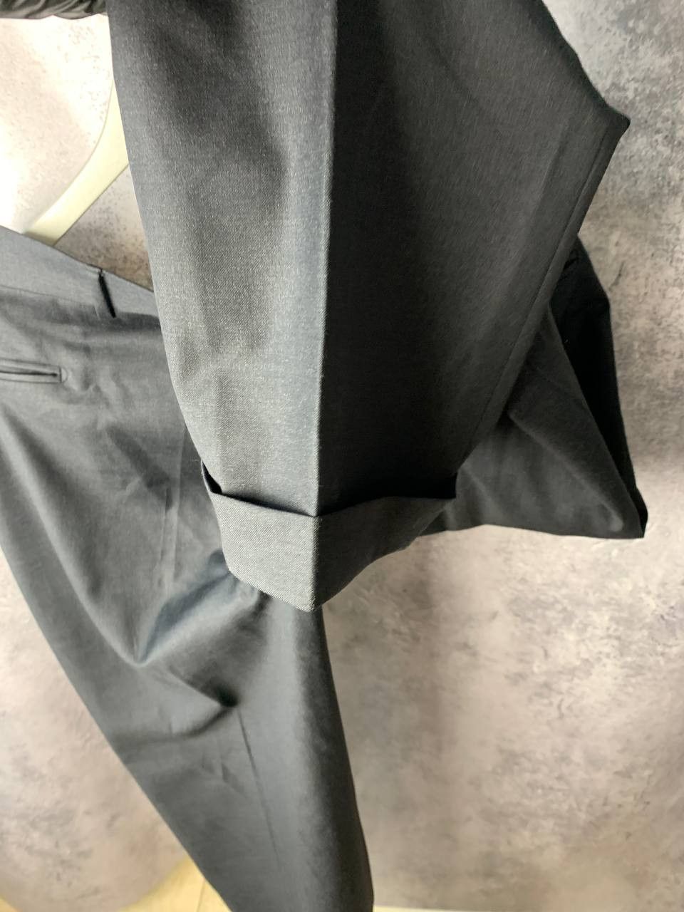 Corneliani CORNELIANI Black 120'S Wool Modern Italian Suit Blazer Size 50R - 16 Thumbnail