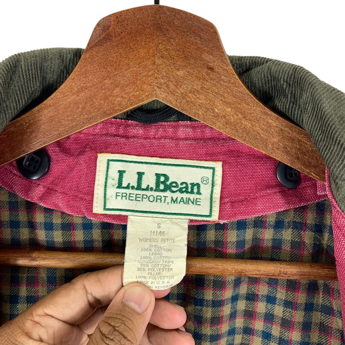 L.L. Bean × Vintage VINTAGE LL BEAN DUCK CANVAS HUNTING JACKET Size S / US 4 / IT 40 - 6 Thumbnail