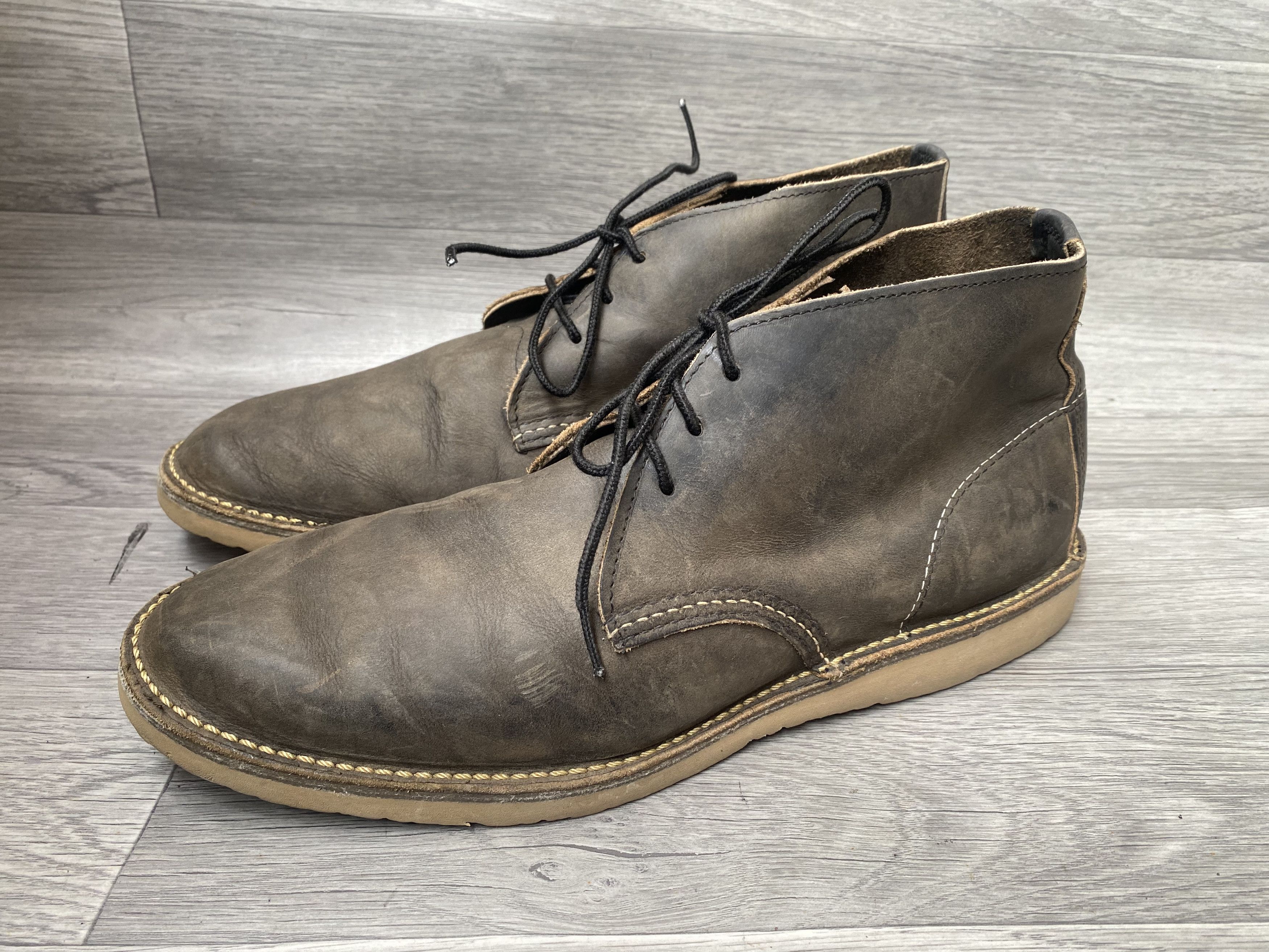 Red Wing Red wing weekender charcoal black chukka boots Size US 10.5 / EU 43-44 - 3 Thumbnail