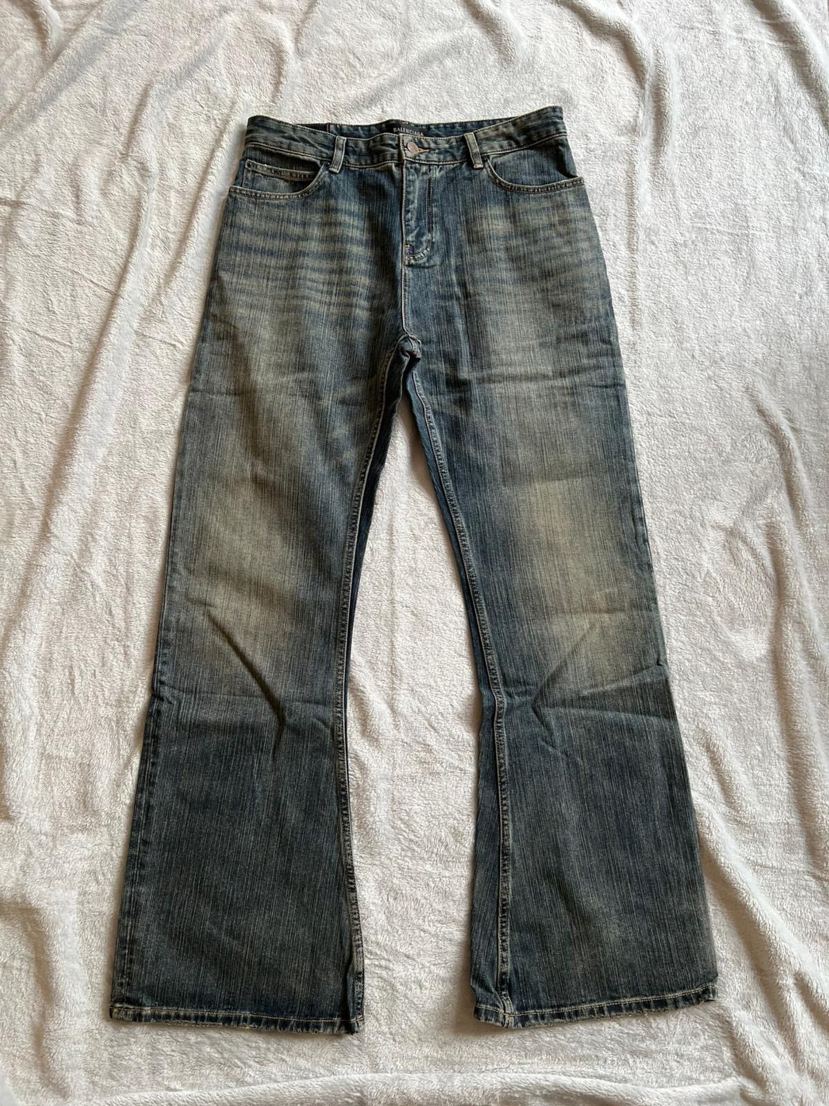 Balenciaga Balenciaga Flared Bootcut Jeans Size US 32 / EU 48 - 1 Thumbnail