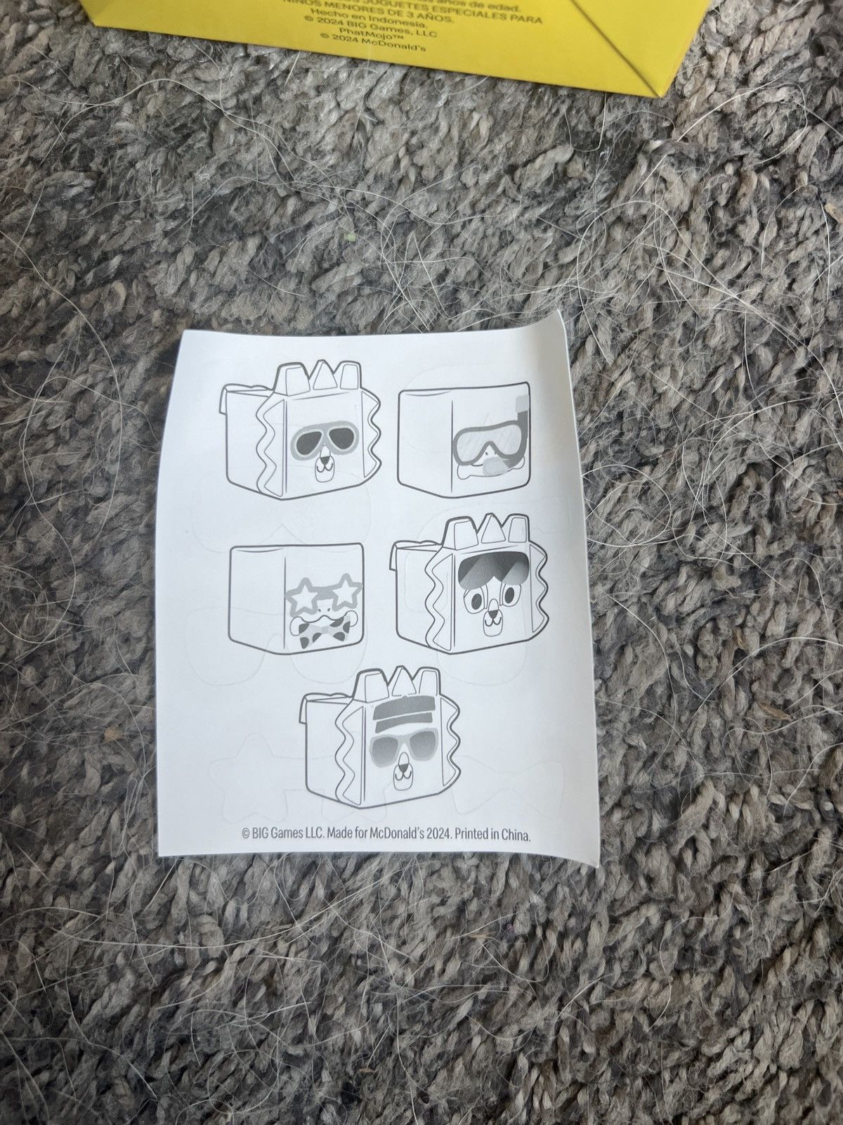 Hypebeast 2024 McDonald’s Pet Simulator Mystery Pet + Lion Size ONE SIZE - 3 Thumbnail