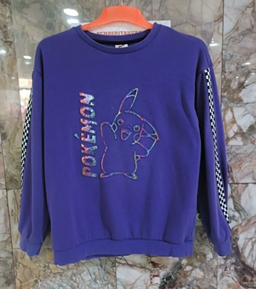 Nintendo Sweater Pokemon Pikachu by Nintendo crewneck Size S / US 4 / IT 40 - 1 Thumbnail