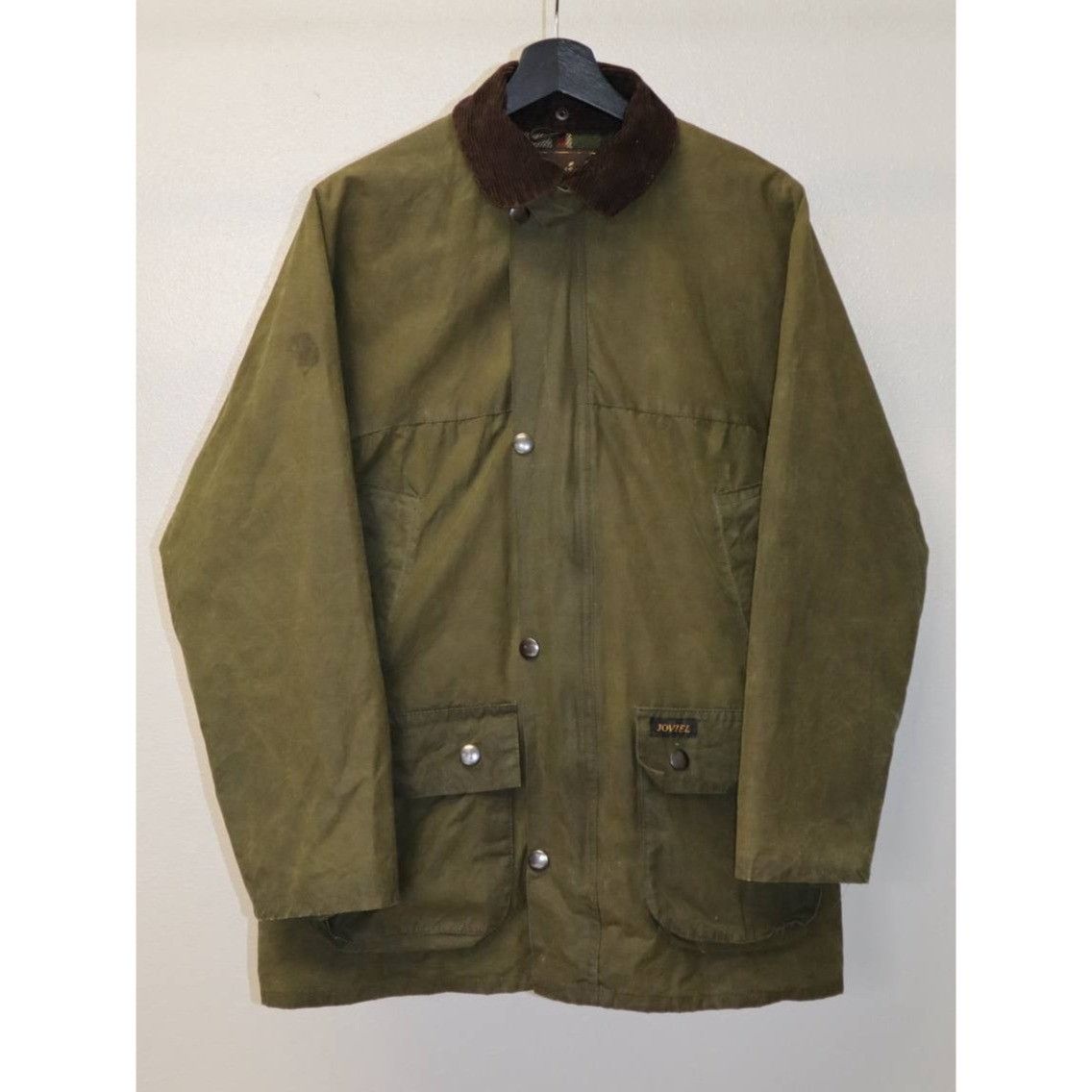 Vintage Vintage 90s Joviel England Men's Small Waxed Hunting Jacket Size US S / EU 44-46 / 1 - 1 Thumbnail