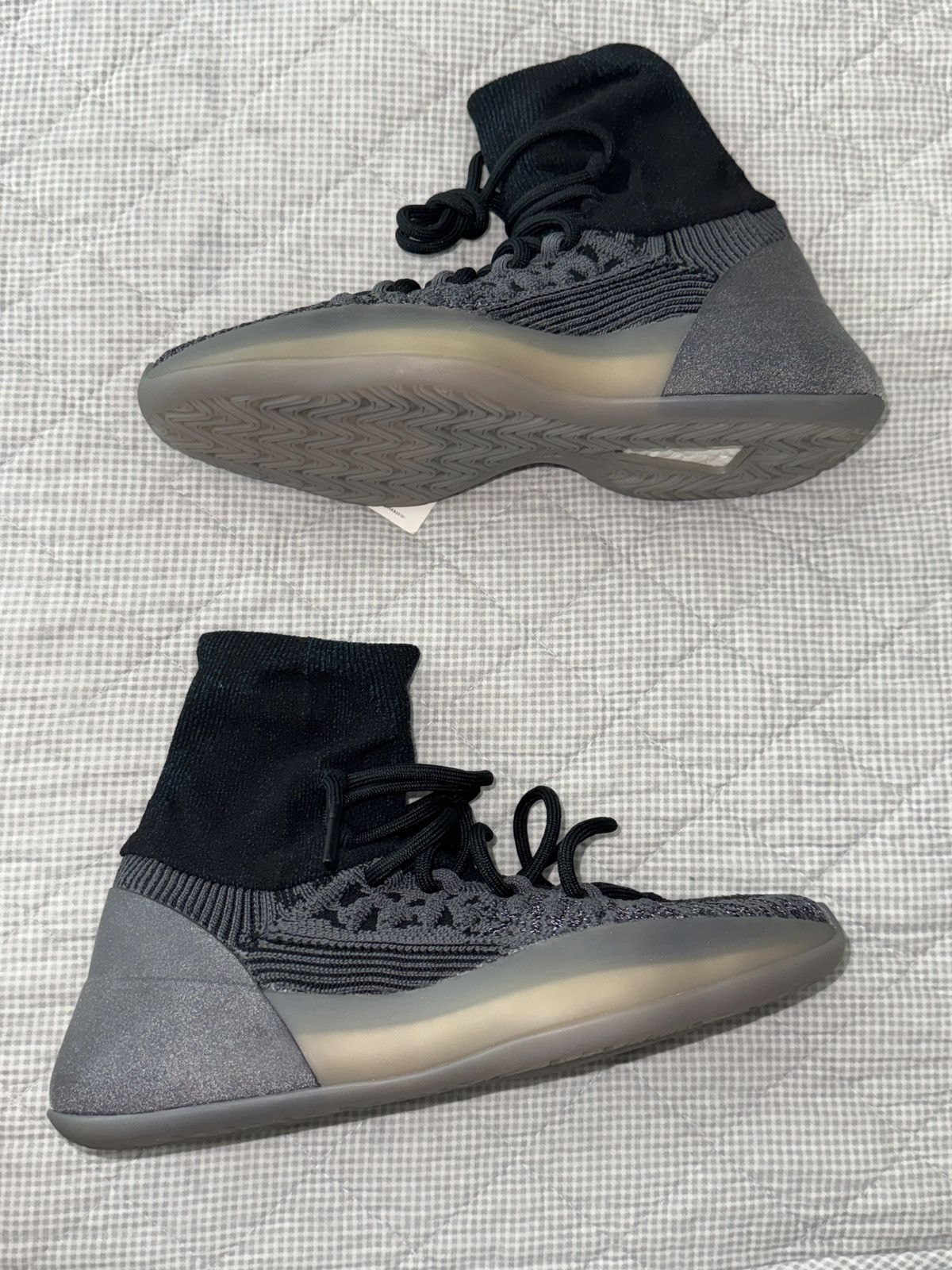 Yeezy Adidas Yeezy BSKTBL Knit ‘ Slate Blue ‘ Size US 5.5 / EU 38 - 1 Thumbnail
