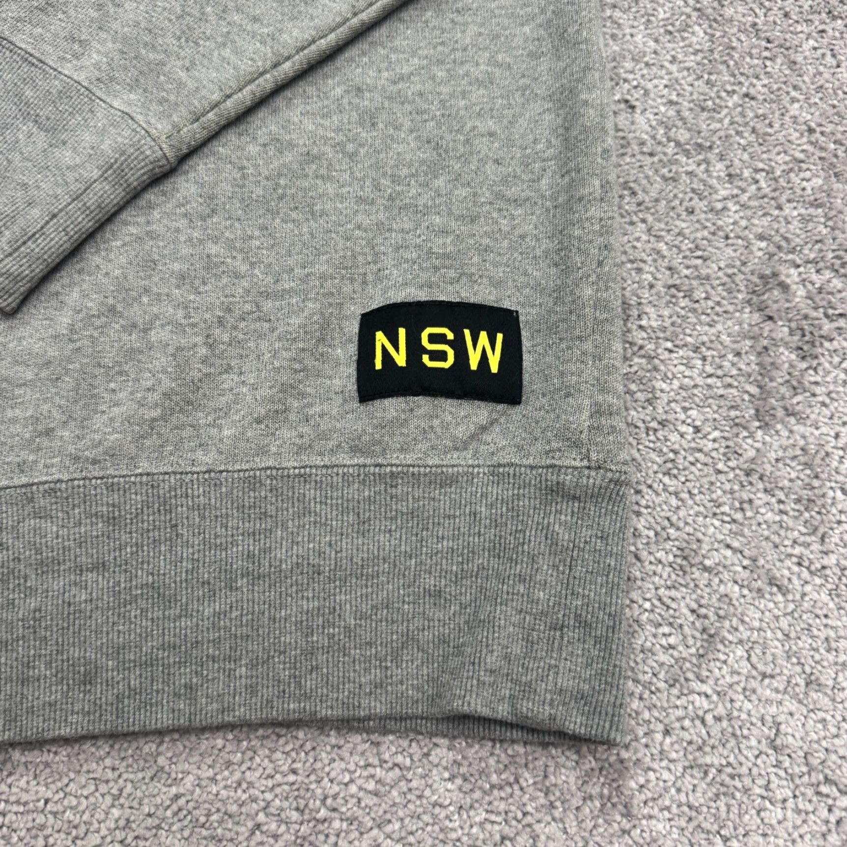 Nike Nike NSW Pullover Sweatshirt Men L Gray Crew Neck Casu al Active Size US L / EU 52-54 / 3 - 3 Thumbnail