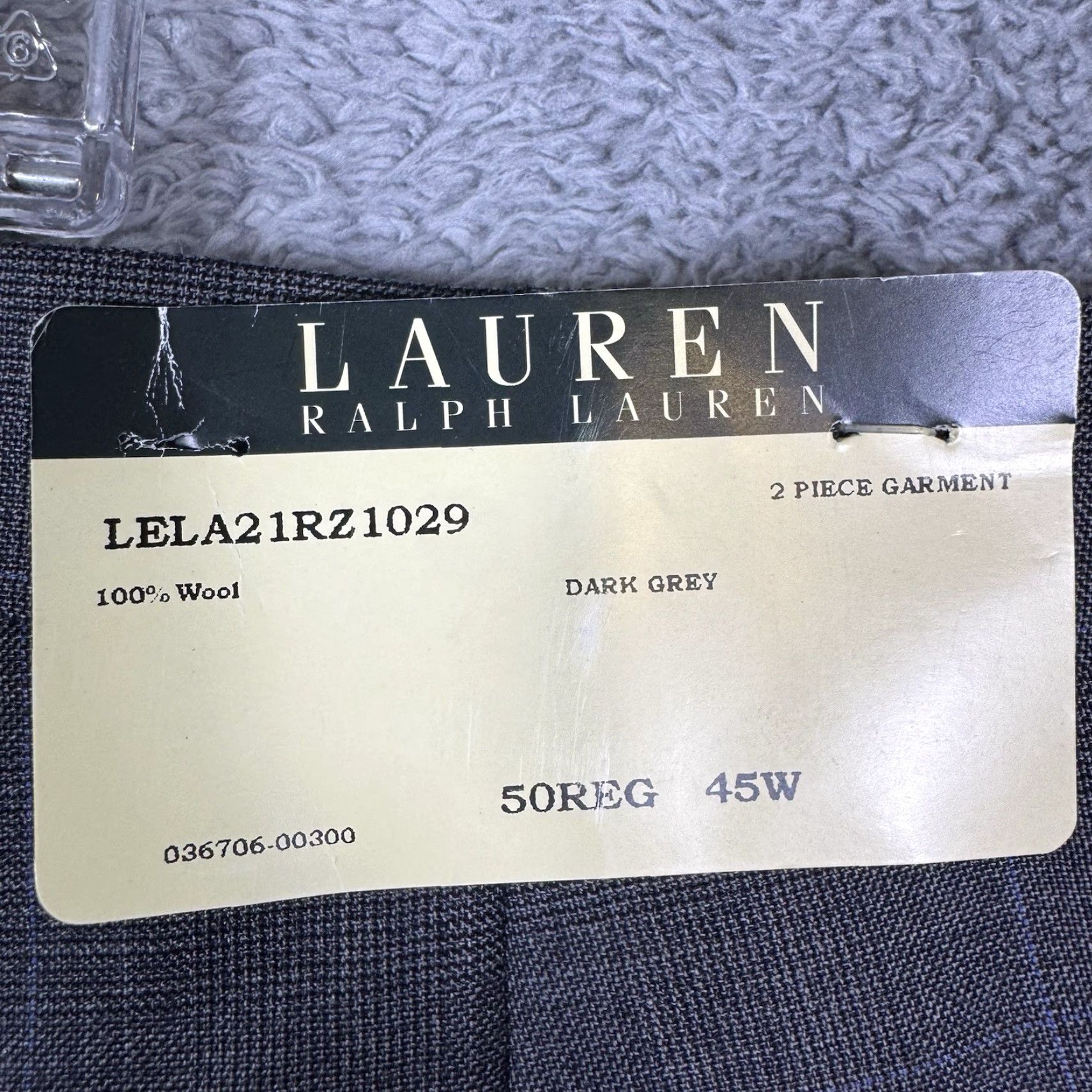 Ralph Lauren VINTAGE Lauren Ralph Lauren Pants Mens 45x36 Unhemmed 100% Wool Dress Slacks Windowpane Size US 44 / EU 60 - 7 Thumbnail