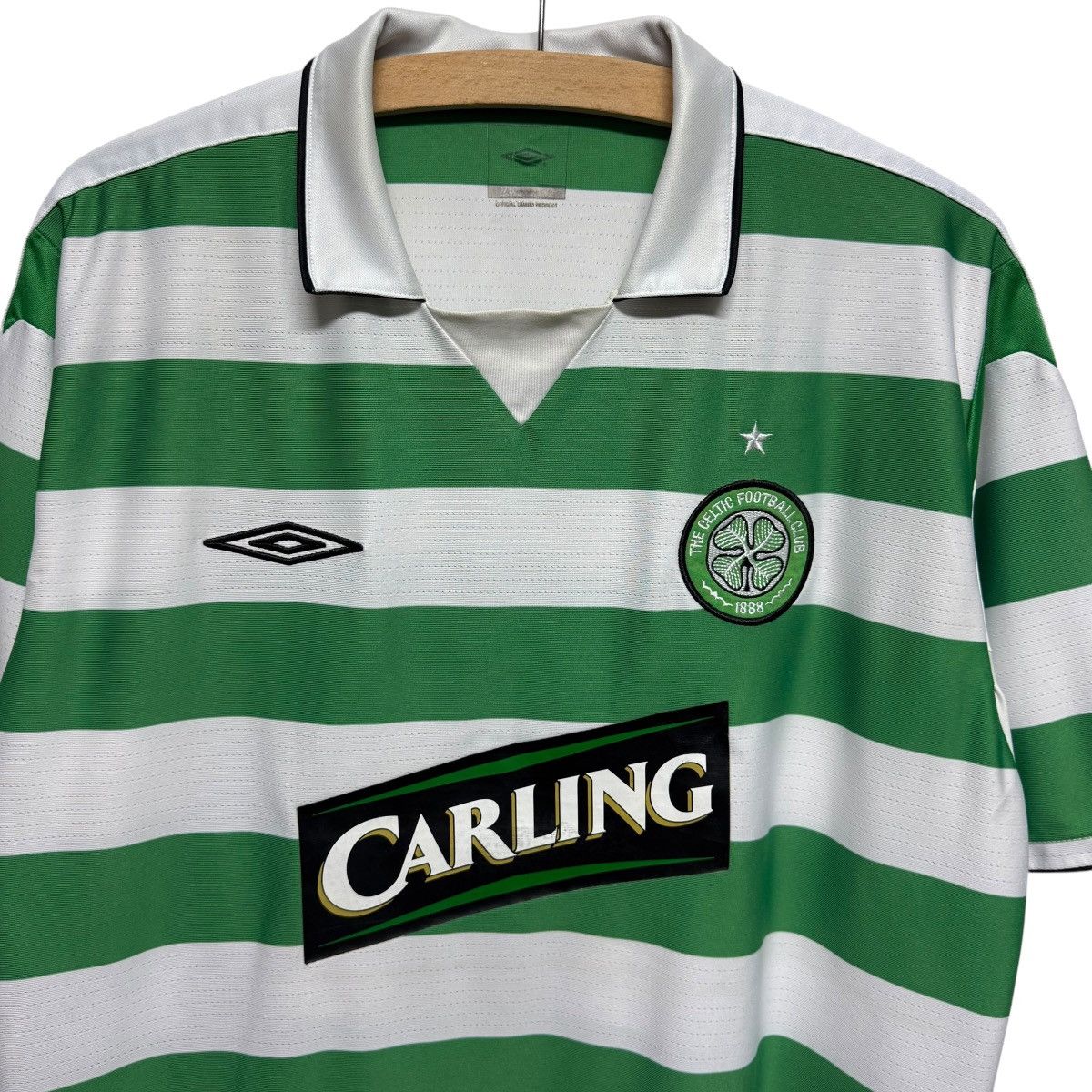 Umbro Celtic Home 2004/2005 Umbro Soccer Jersey Vintage Shirt Size US XL / EU 56 / 4 - 9 Thumbnail