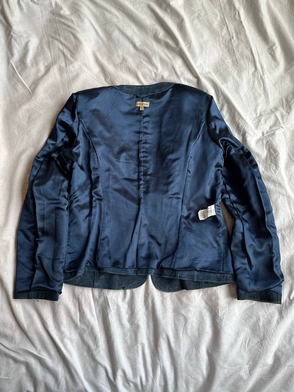 Other × Vintage Departure vintage dark blue distressed nubuck jacket Size XS / US 0-2 / IT 36-38 - 9 Thumbnail