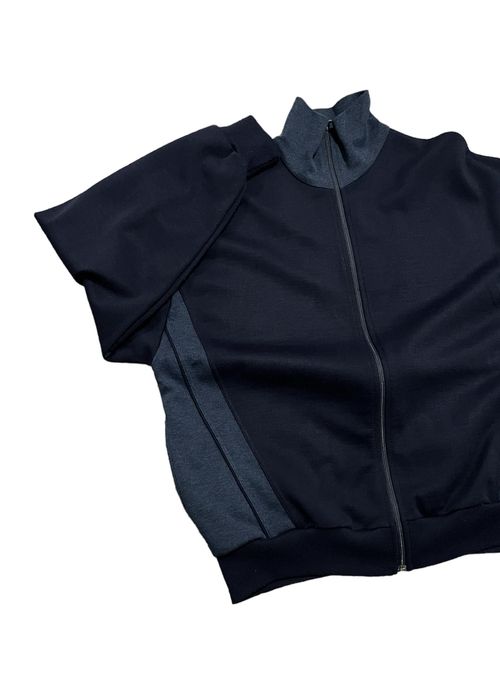 Soft Abstract Print Zip Up Track Jacket by Dress Barn main image 1