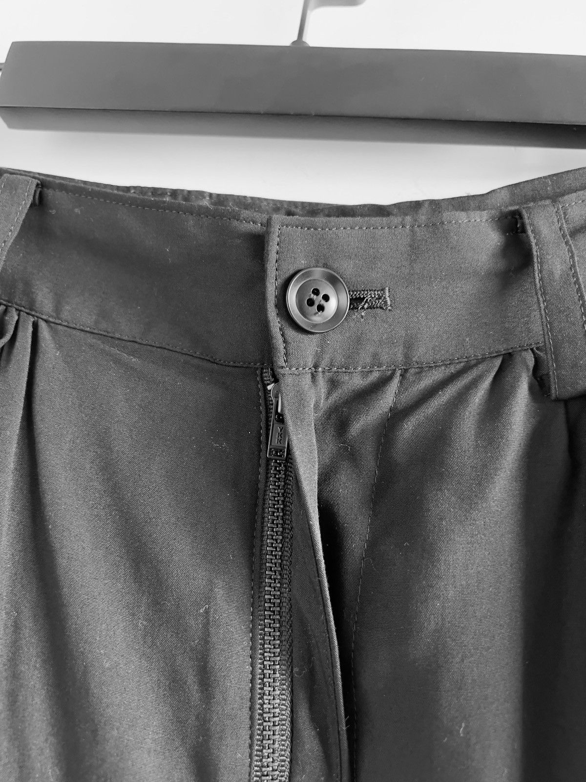 Yohji Yamamoto Y's Yohji Yamamoto - CELLULOSE WIDE PANTS Size US 30 / EU 46 - 3 Thumbnail