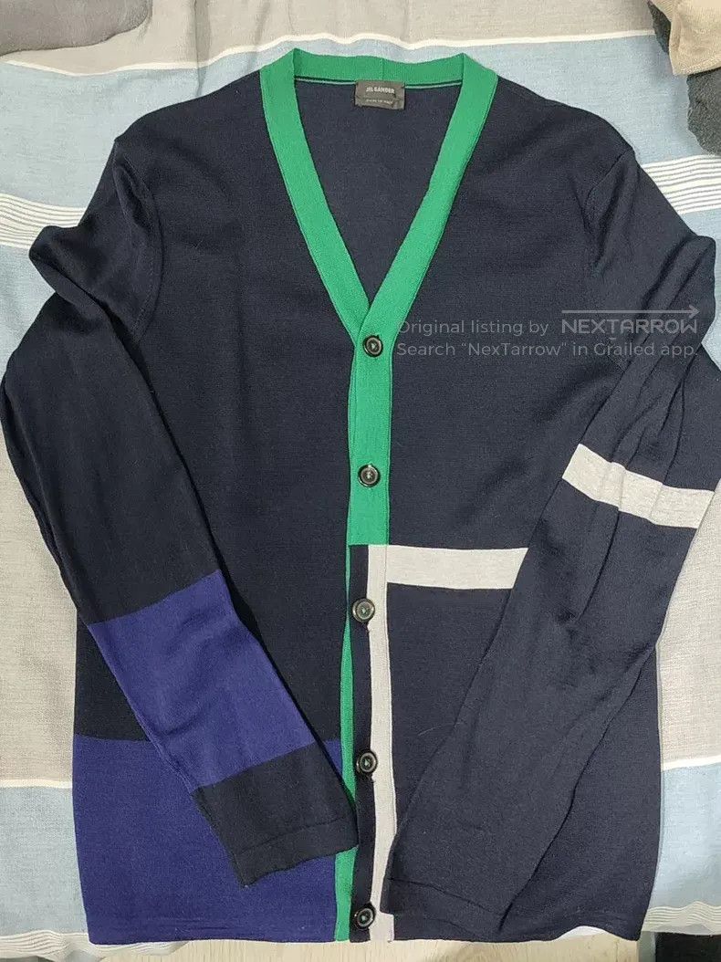 Jil Sander × Raf Simons SS10 Jil Sander Foujita Cardigan | Grailed