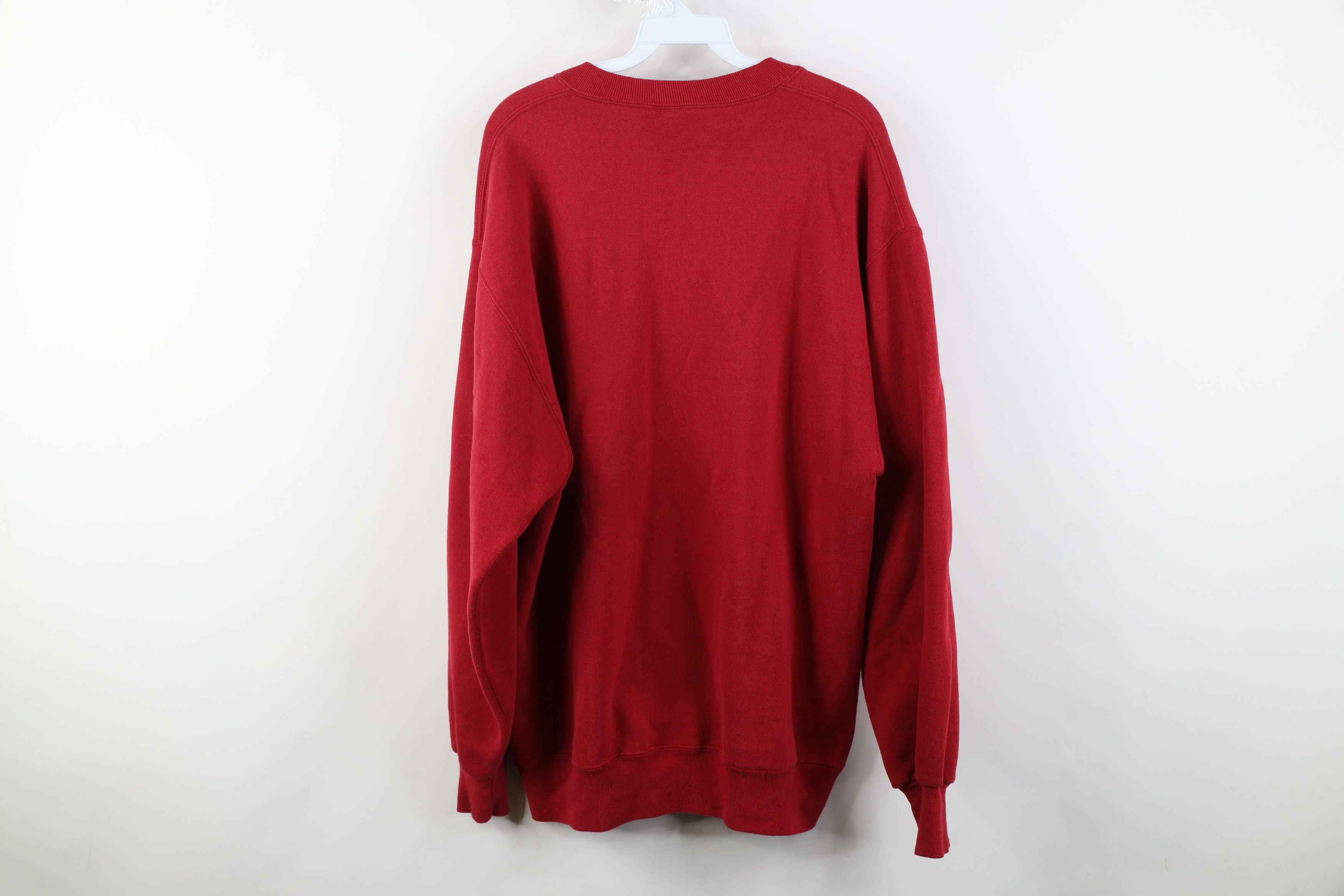 Russell Athletic Vintage 90s Russell Athletic Crewneck Sweatshirt USA Red Size US L / EU 52-54 / 3 - 11 Thumbnail
