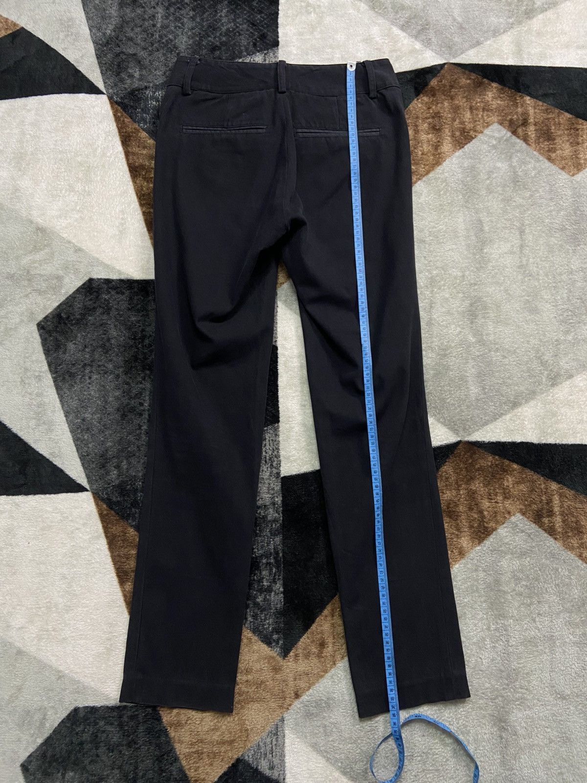 Helmut Lang 2000s Helmut Lang Slim Straight Trousers Size 24" / US 00 / IT 34 - 7 Thumbnail
