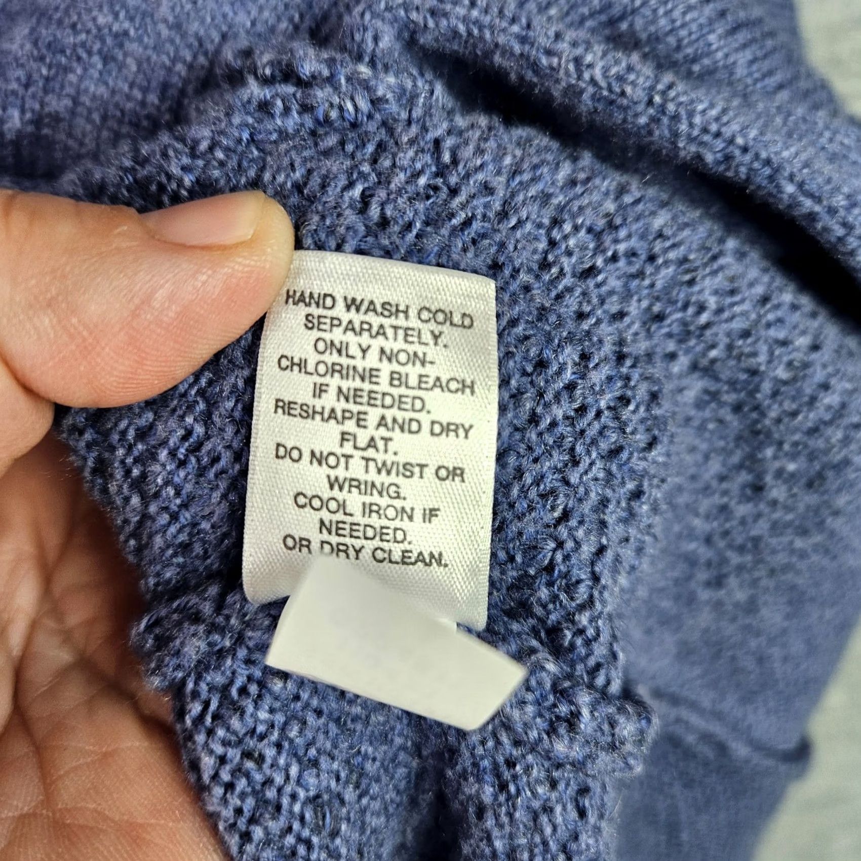 J. Jill J.Jill Blue Knit Button Front Pockets Cardigan Sweater Women’s Size S Size S / US 4 / IT 40 - 7 Thumbnail