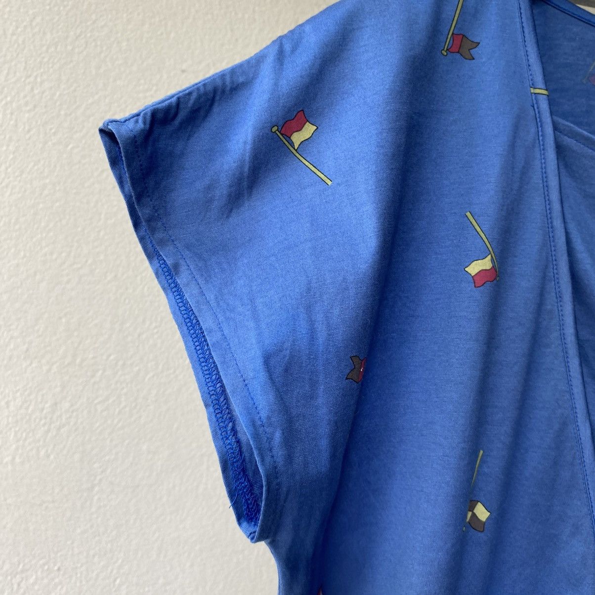 Chloe Miss Chloẻ Blue Deep V-Neck Tee Size S / US 4 / IT 40 - 8 Thumbnail