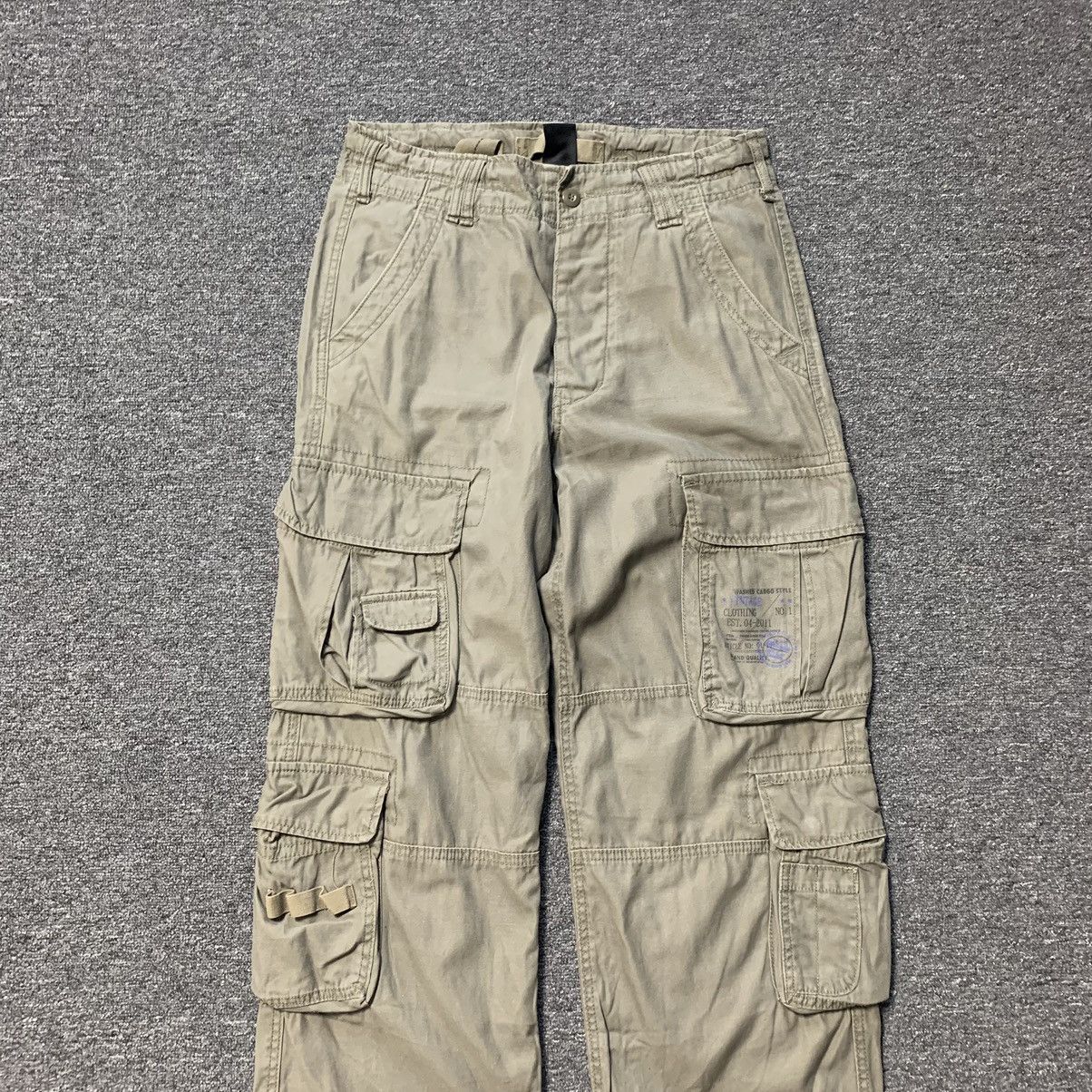 Japanese Brand Brandit military multipocket baggy cargo pants Size US 32 / EU 48 - 4 Thumbnail