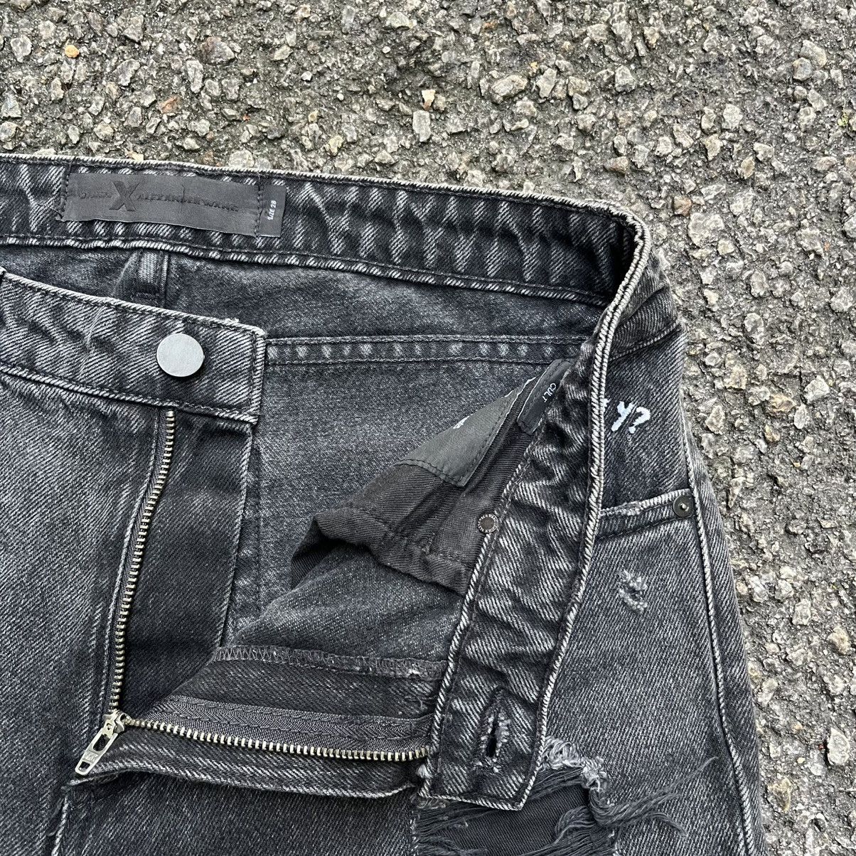 Alexander Wang Alexander Wang Cult “No After Party” Straight Leg Jeans Size 28" / US 6 / IT 42 - 9 Thumbnail