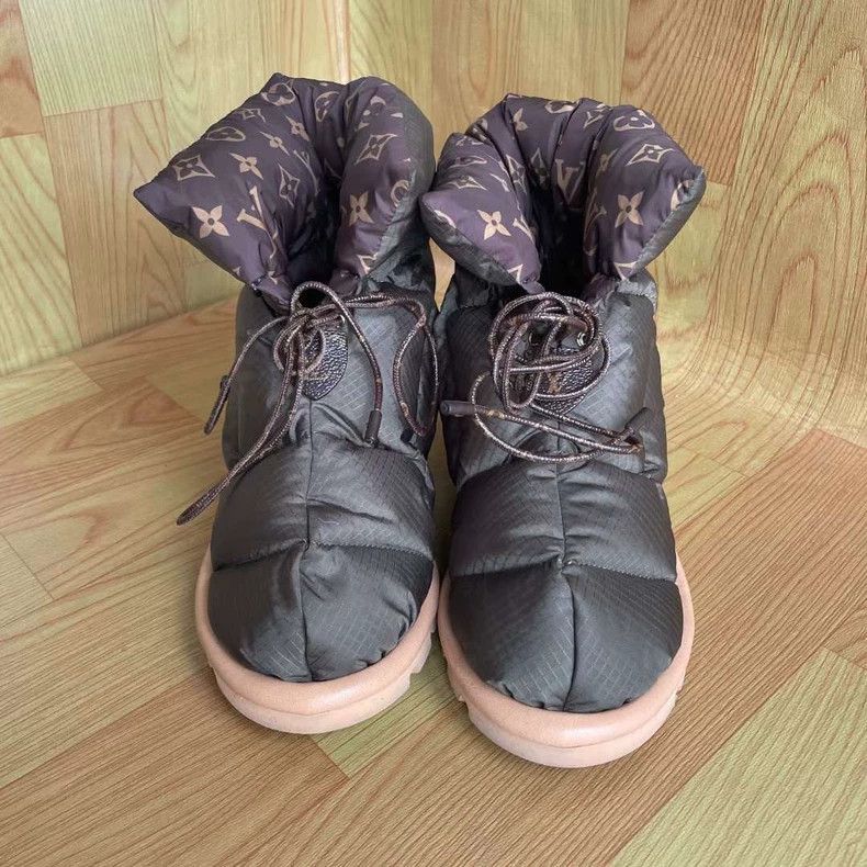 Louis Vuitton Louis Vuitton Monogram Padded Snow Boots -2505 Size US 7.5 / EU 40-41 - 2 Thumbnail