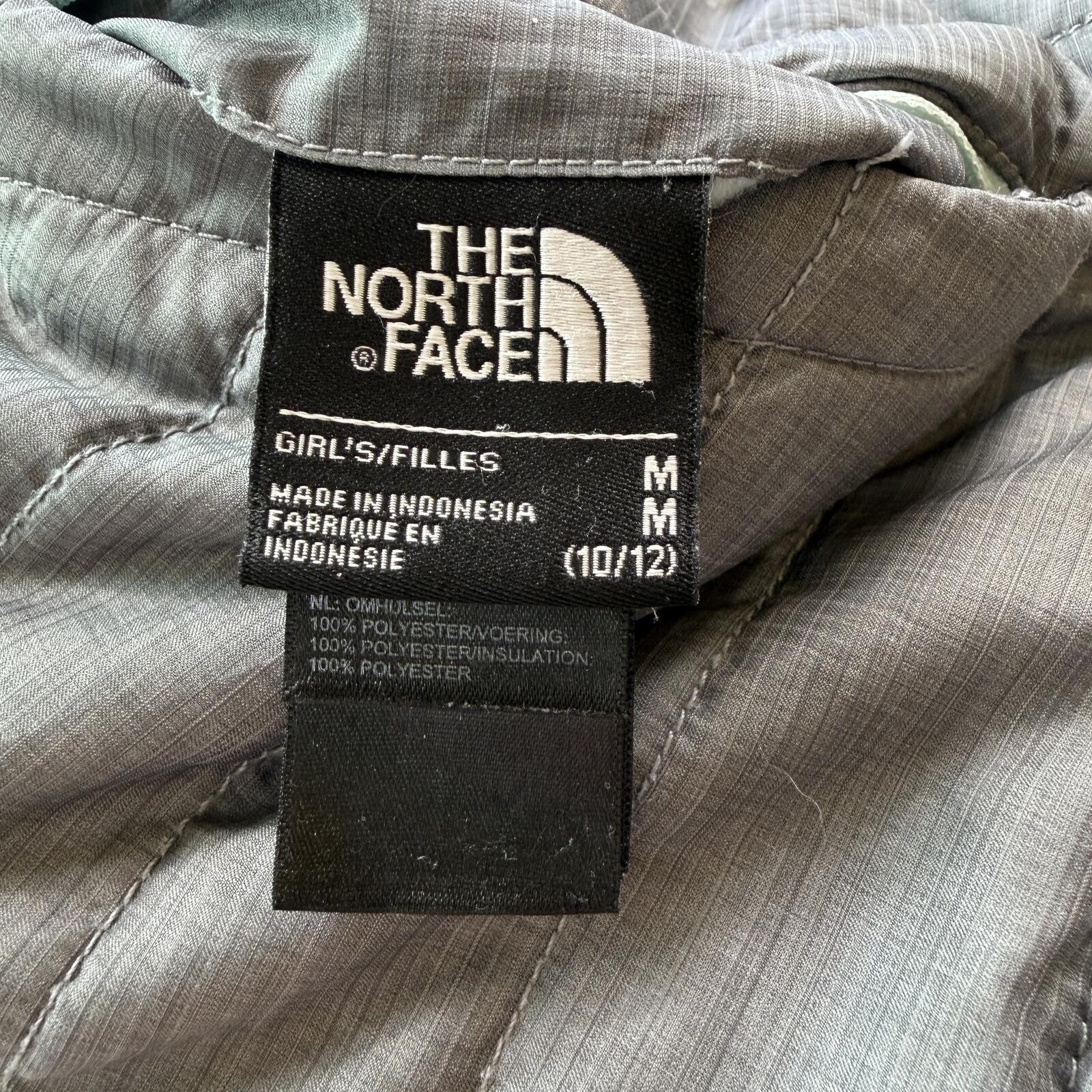 The North Face Girls The North Face Reversible Puffer Jacket Sherpa M 10/12 Size L / US 10 / IT 46 - 5 Thumbnail