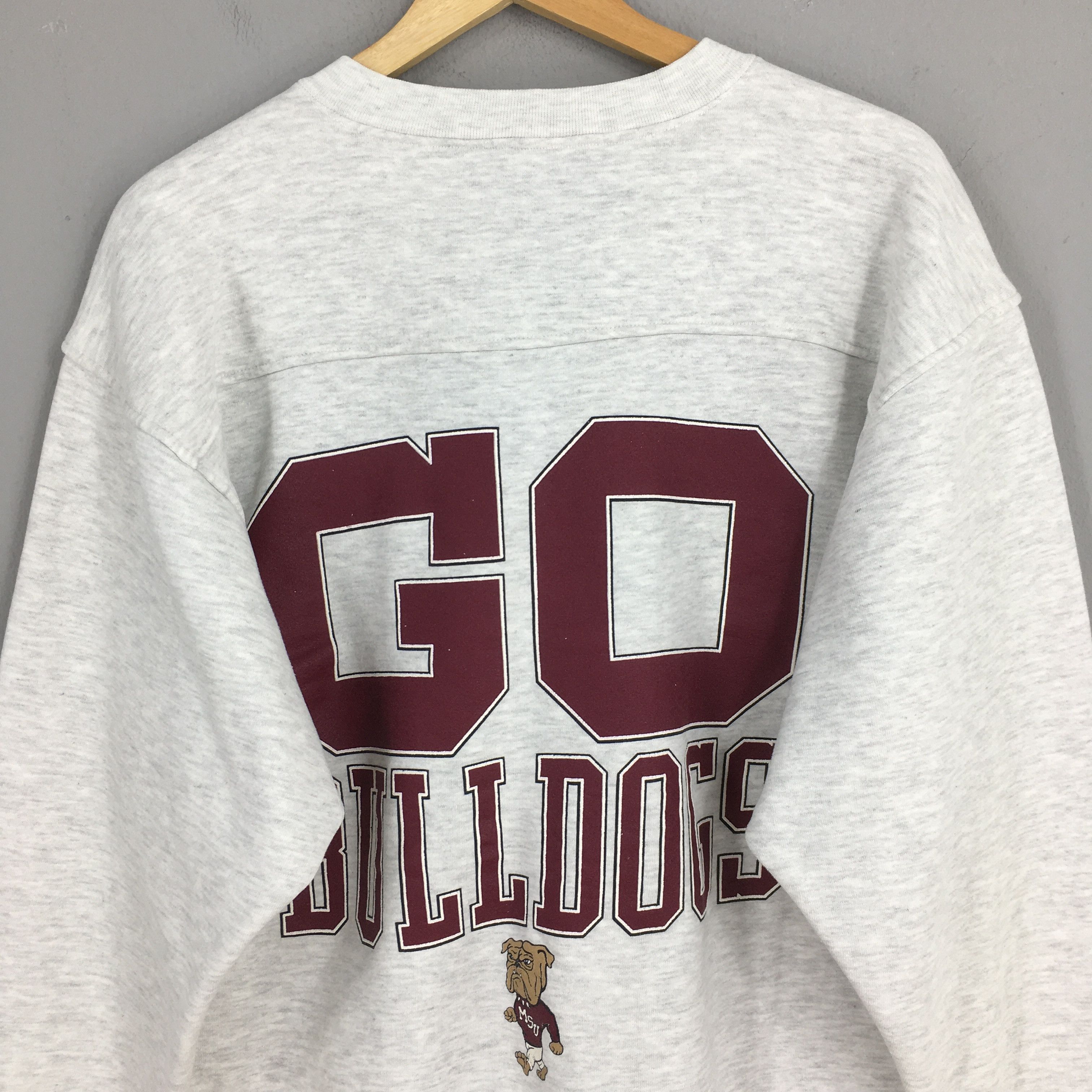 NCAA × Vintage Vintage Mississippi State Bulldogs NCAA Sweatshirt Medium Size US M / EU 48-50 / 2 - 7 Thumbnail