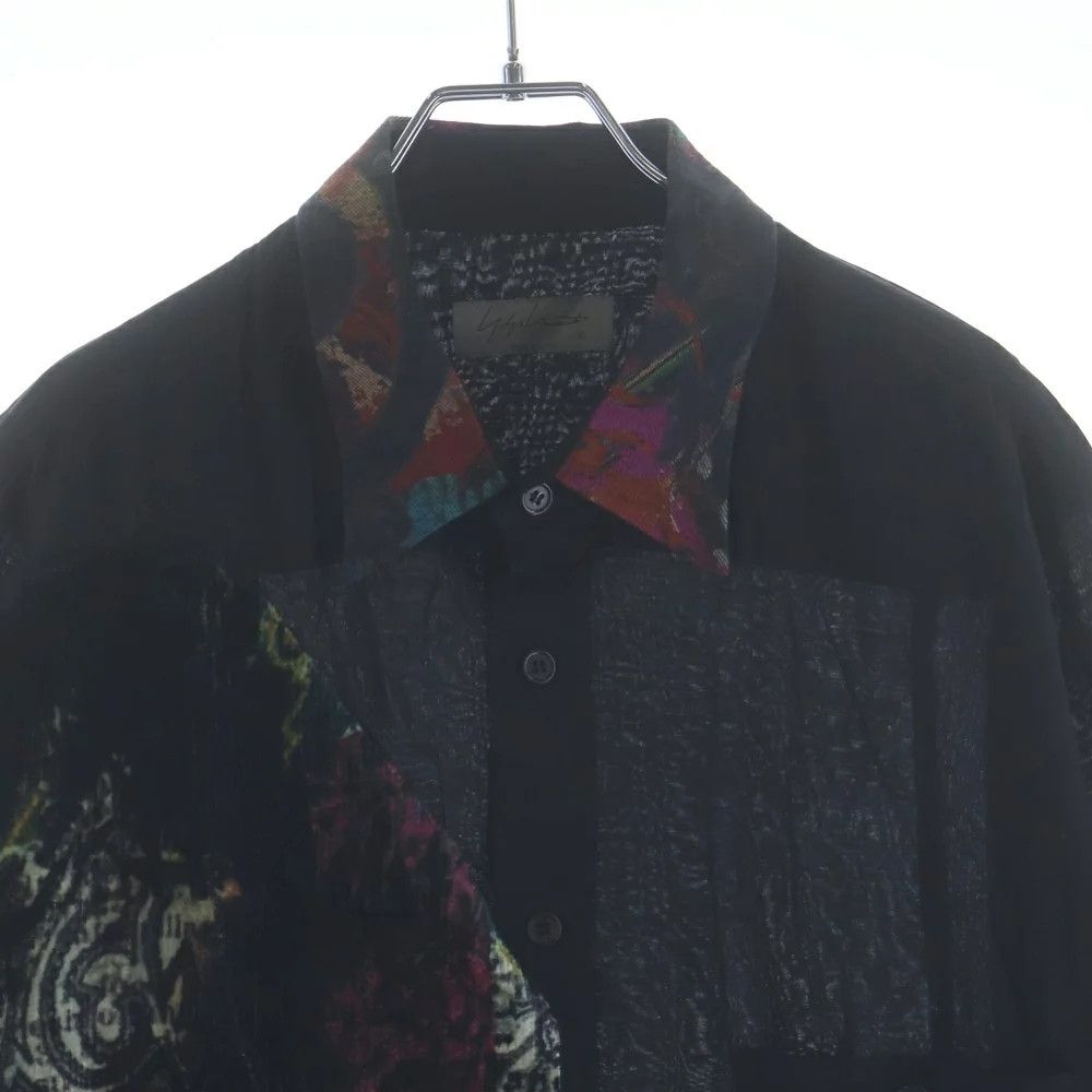 Yohji Yamamoto Yohji Yamamoto POUR HOMME patched shirts HZ-B60-212 Size US M / EU 48-50 / 2 - 2 Thumbnail