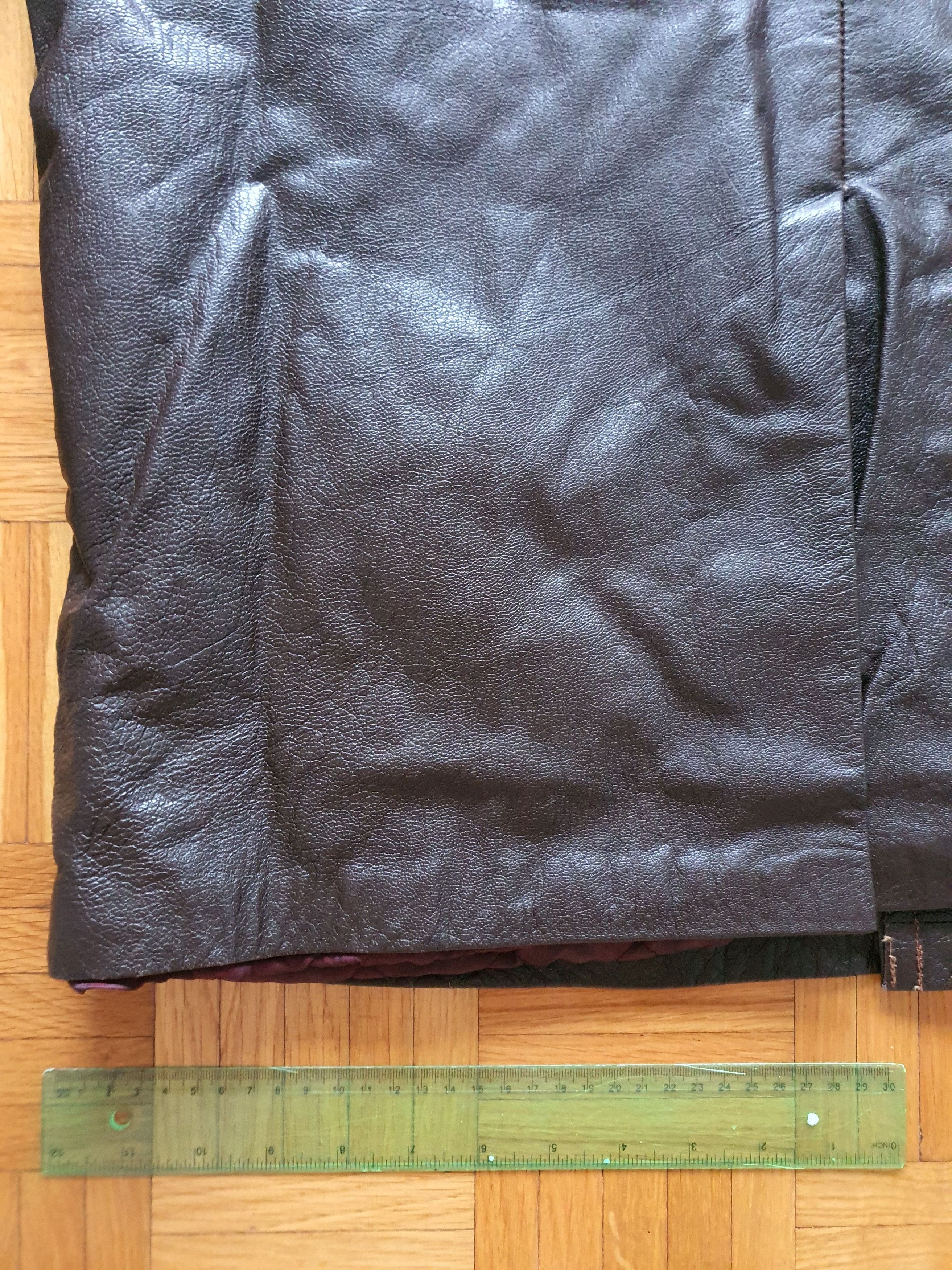 Vintage JANCO (Jansson & Co.) - Vintage Goat Leather Peacoat Jacket Size US XXL / EU 58 / 5 - 10 Thumbnail