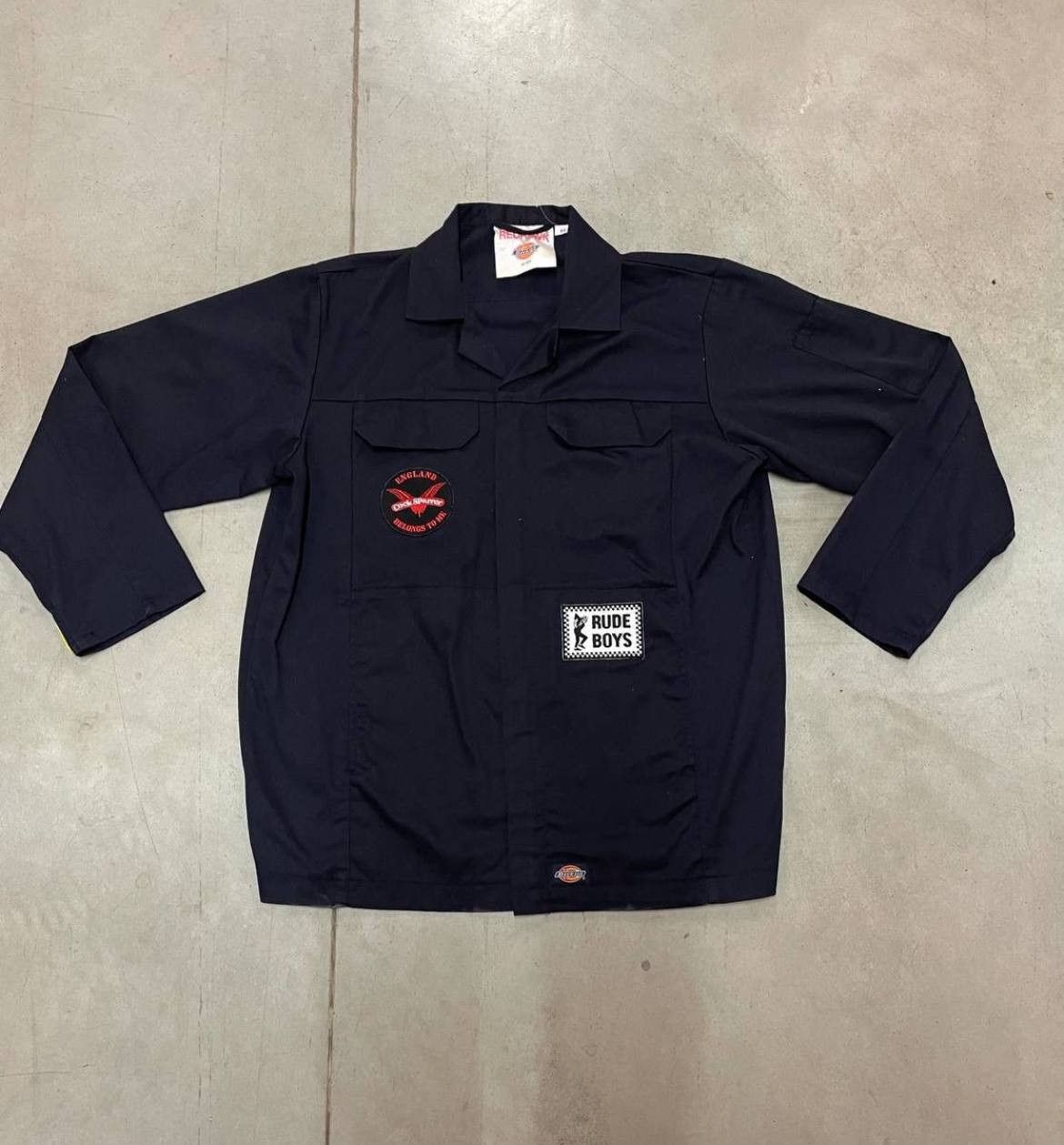 Dickies Patchwork Vintage Dickies Jacket Workwear Grunge style Size US M / EU 48-50 / 2 - 4 Thumbnail
