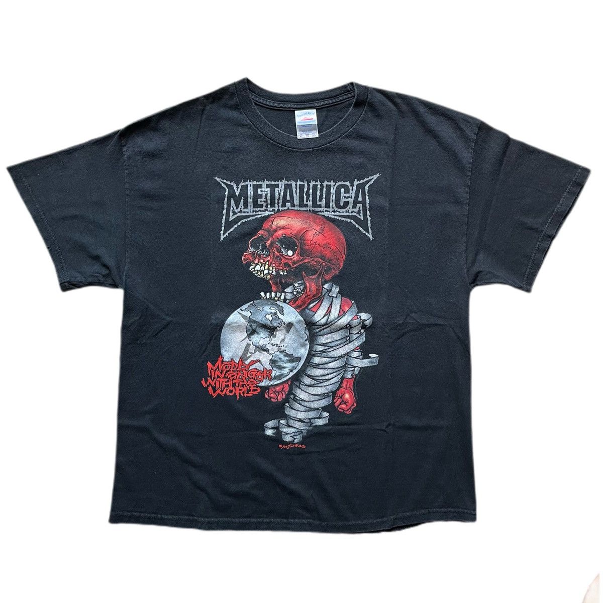 Metallica METALLICA PUSHEAD MADLY IN ANGER 2004 Tee Size US XL / EU 56 / 4 - 1 Thumbnail