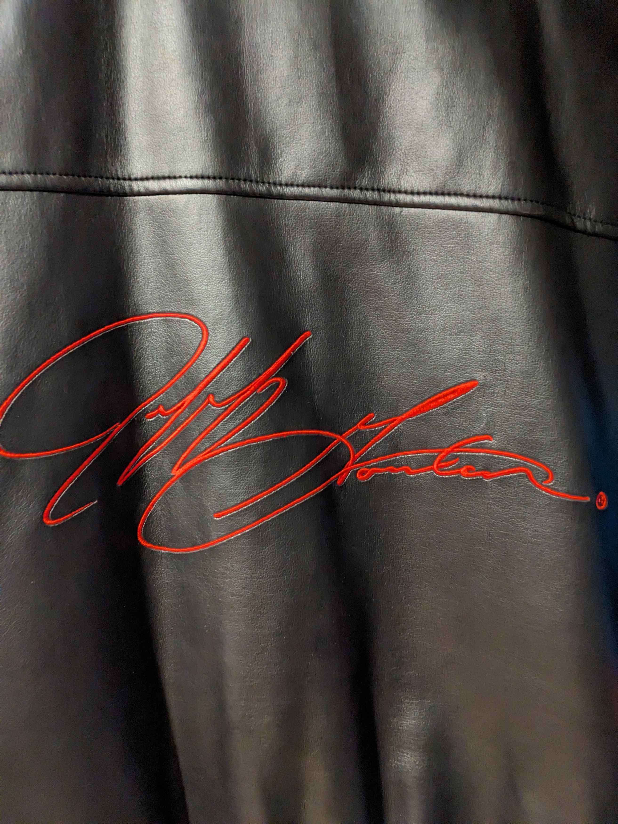 Chase Authentics × NASCAR × Vintage Vintage Jeff Gordan Nascar Chase Authentic Pleather Jacket Size US L / EU 52-54 / 3 - 11 Thumbnail