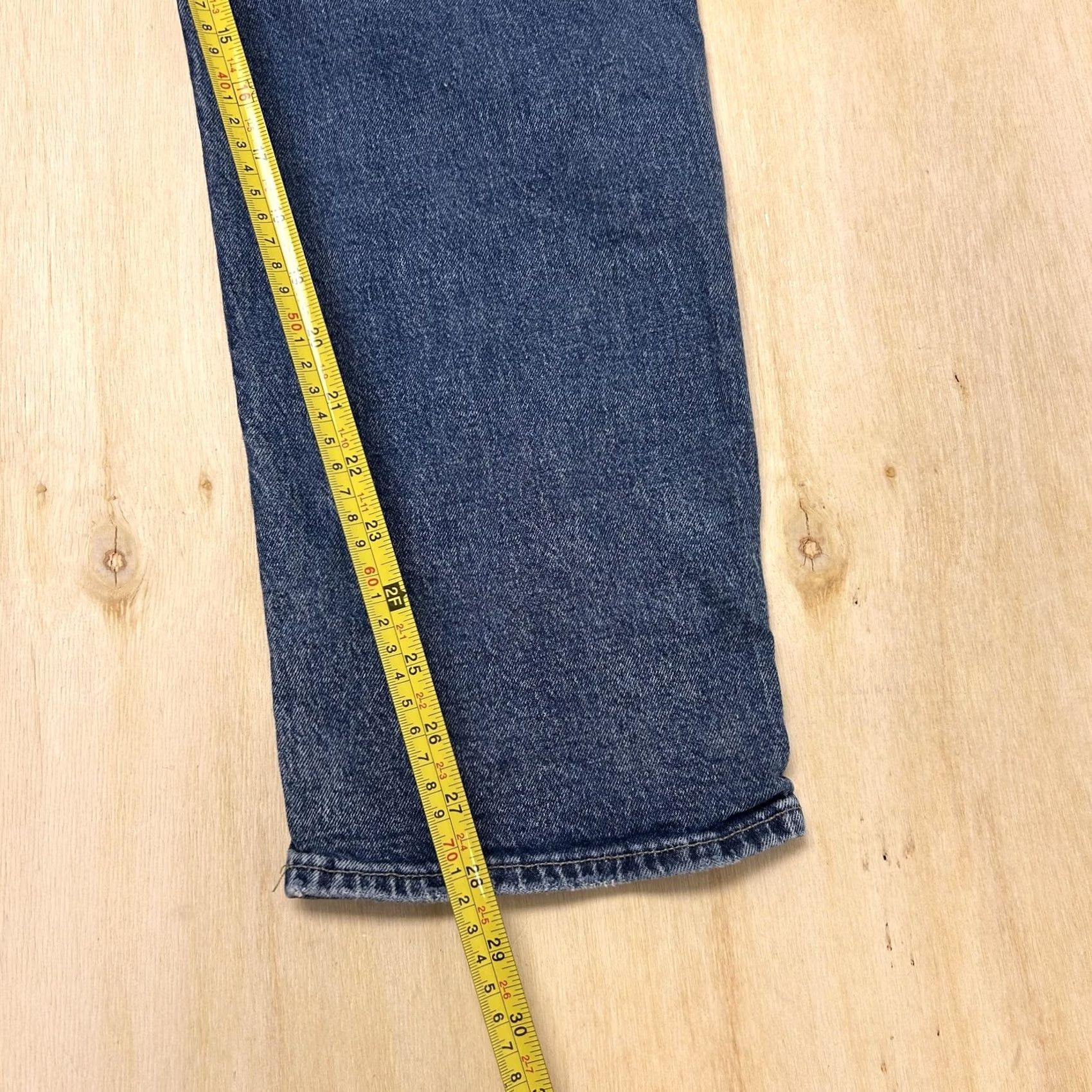 Gap VINTAGE Gap Jeans Womens 8/29 Regular Medium Wash Relaxed Straight Denim 5-Pocket Mens? Size 30" / US 8 / IT 44 - 6 Thumbnail