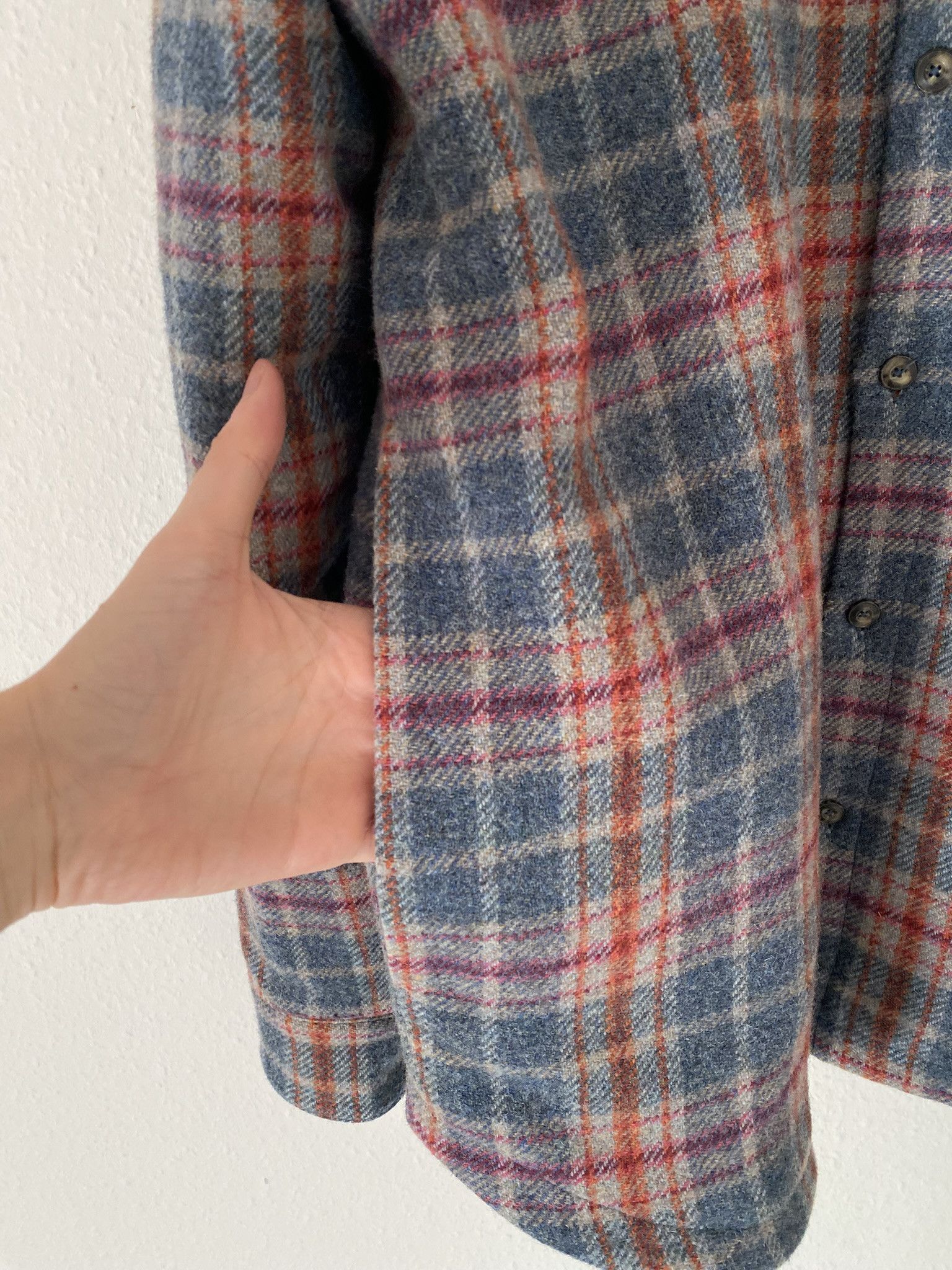 A Kind Of Guise 52/XL - 100% Virgin Wool Padded Overshirt Size US XL / EU 56 / 4 - 12 Thumbnail